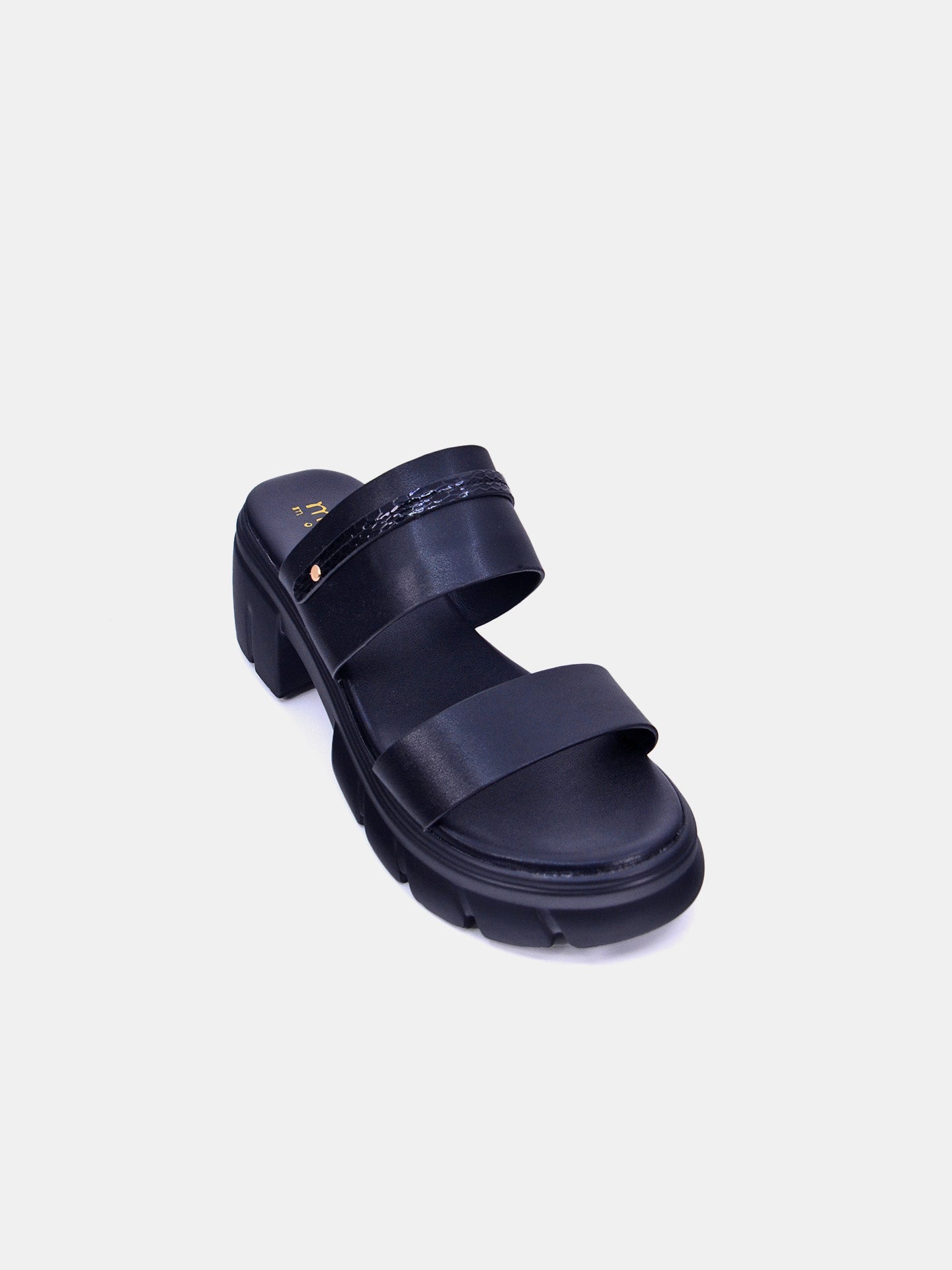 Michelle Morgan 214RJ635 Women's Sandals #color_Black