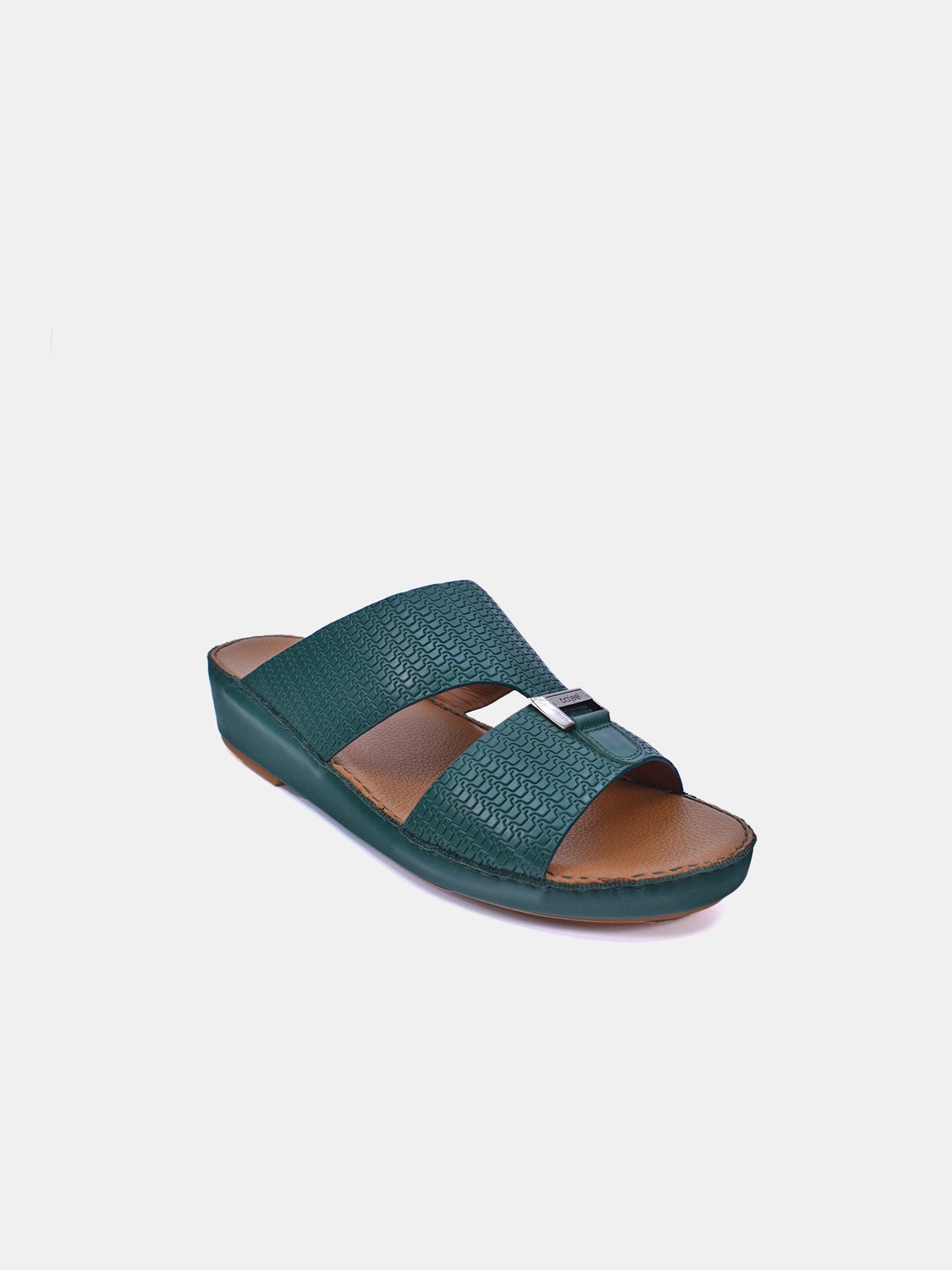 Barjeel Uno BSP1-54 Boys Arabic Sandals #color_Green