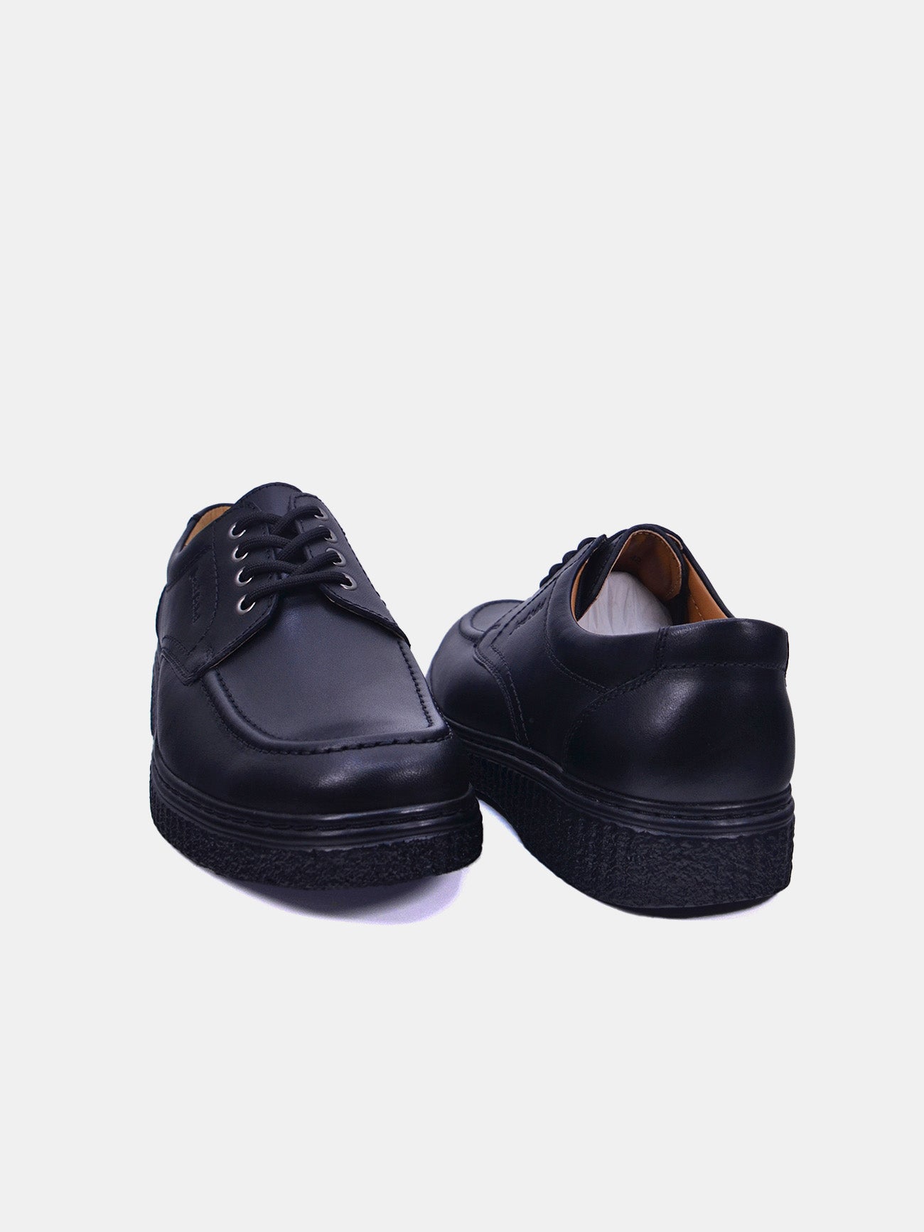 Josef Seibel 6198-1 Men's Leather Shoes #color_Black