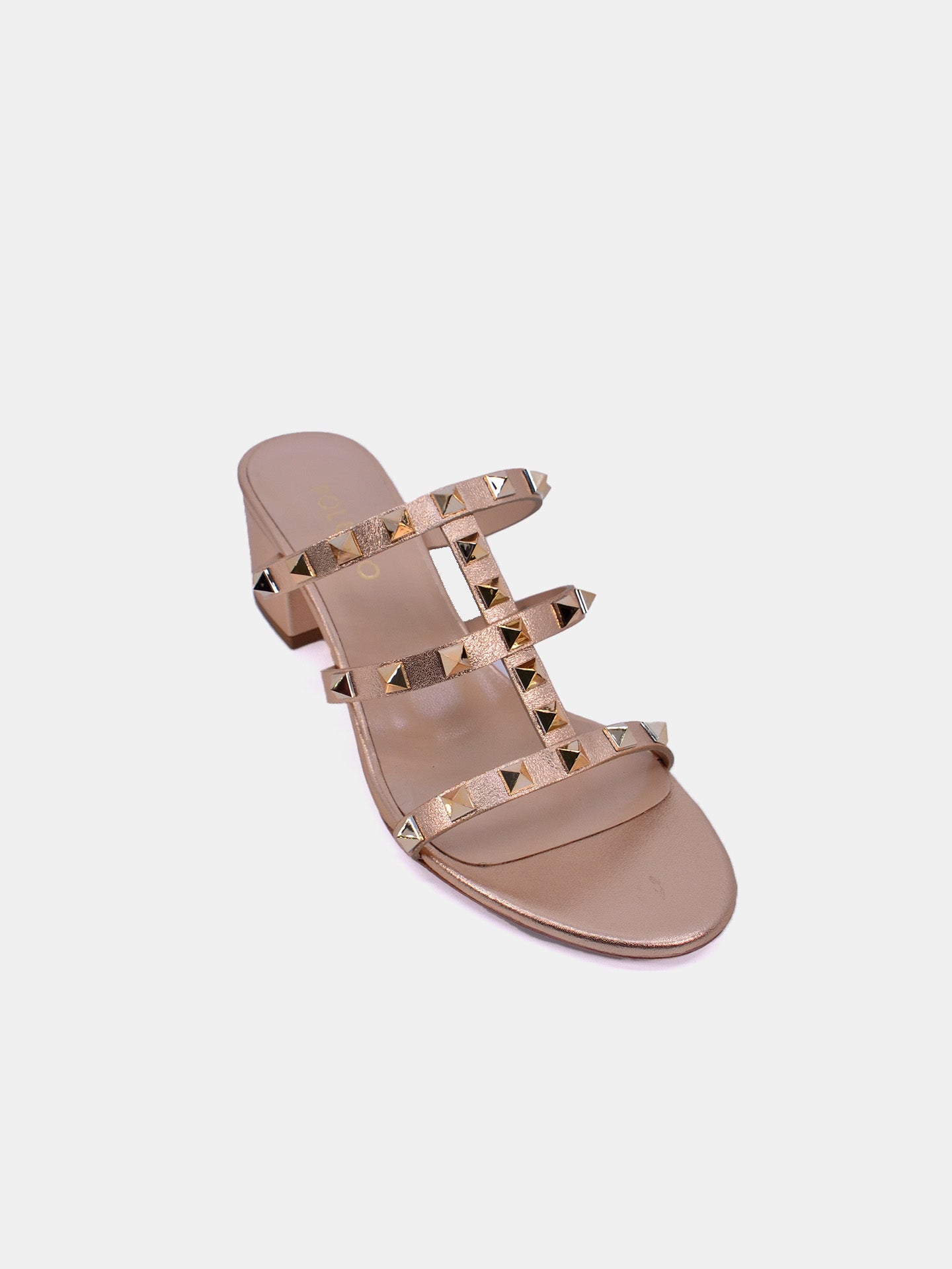 Poletto 16984 Women's Heeled Sandals #color_Brown