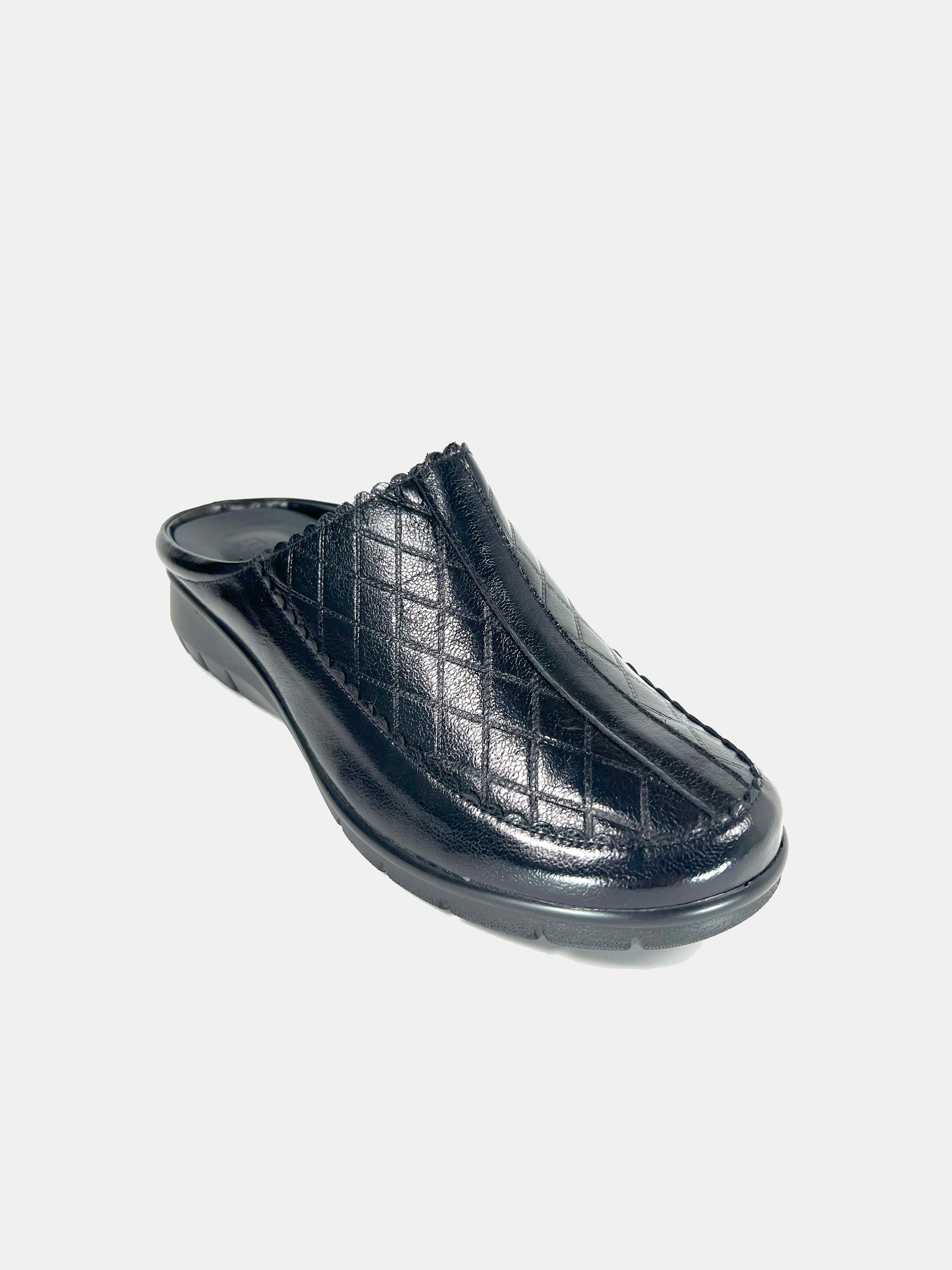Michelle Morgan 18397-B5 Women's Mule Shoes #color_Black