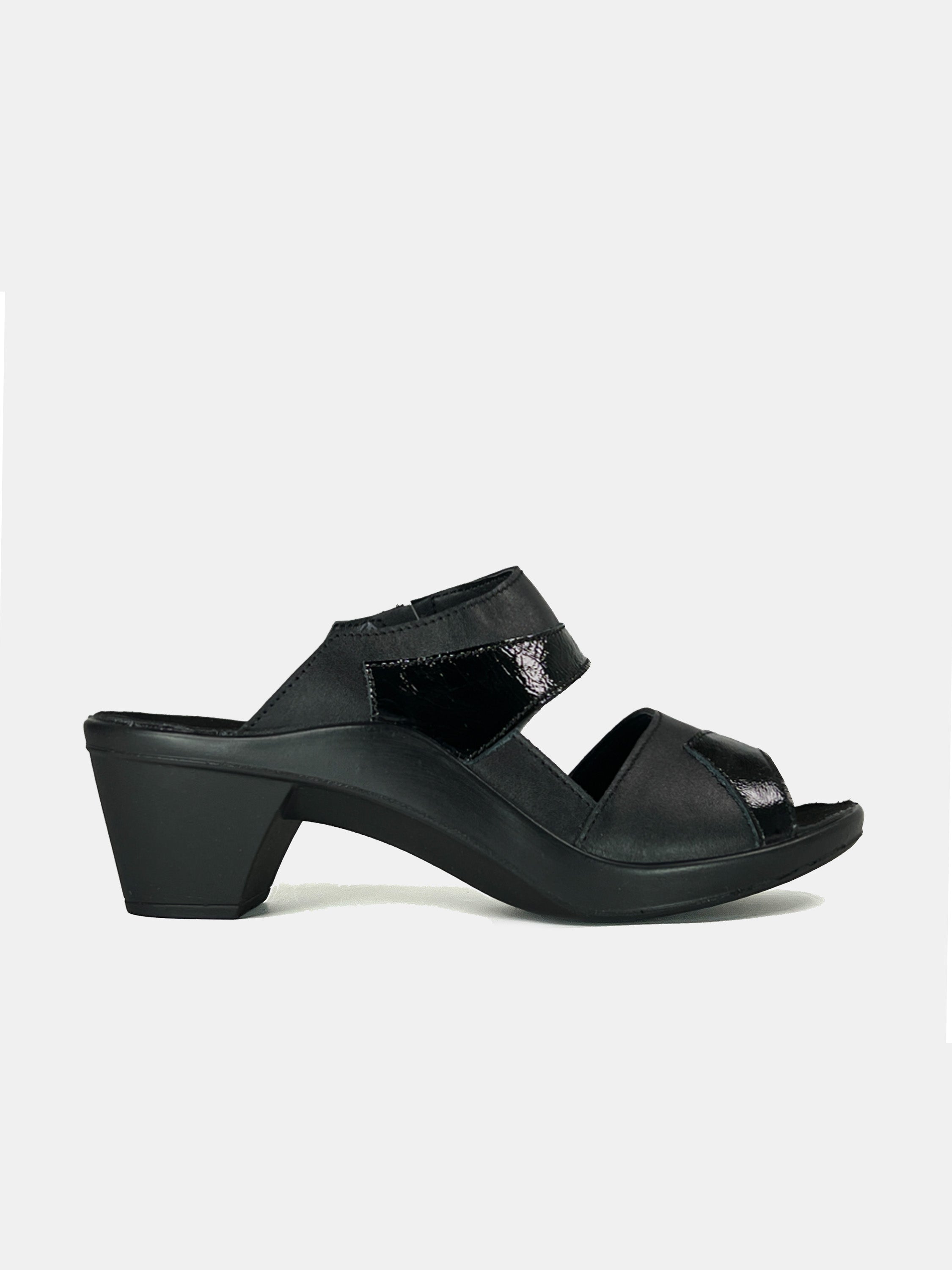 Romika 27155 Women's Heeled Sandals #color_Black