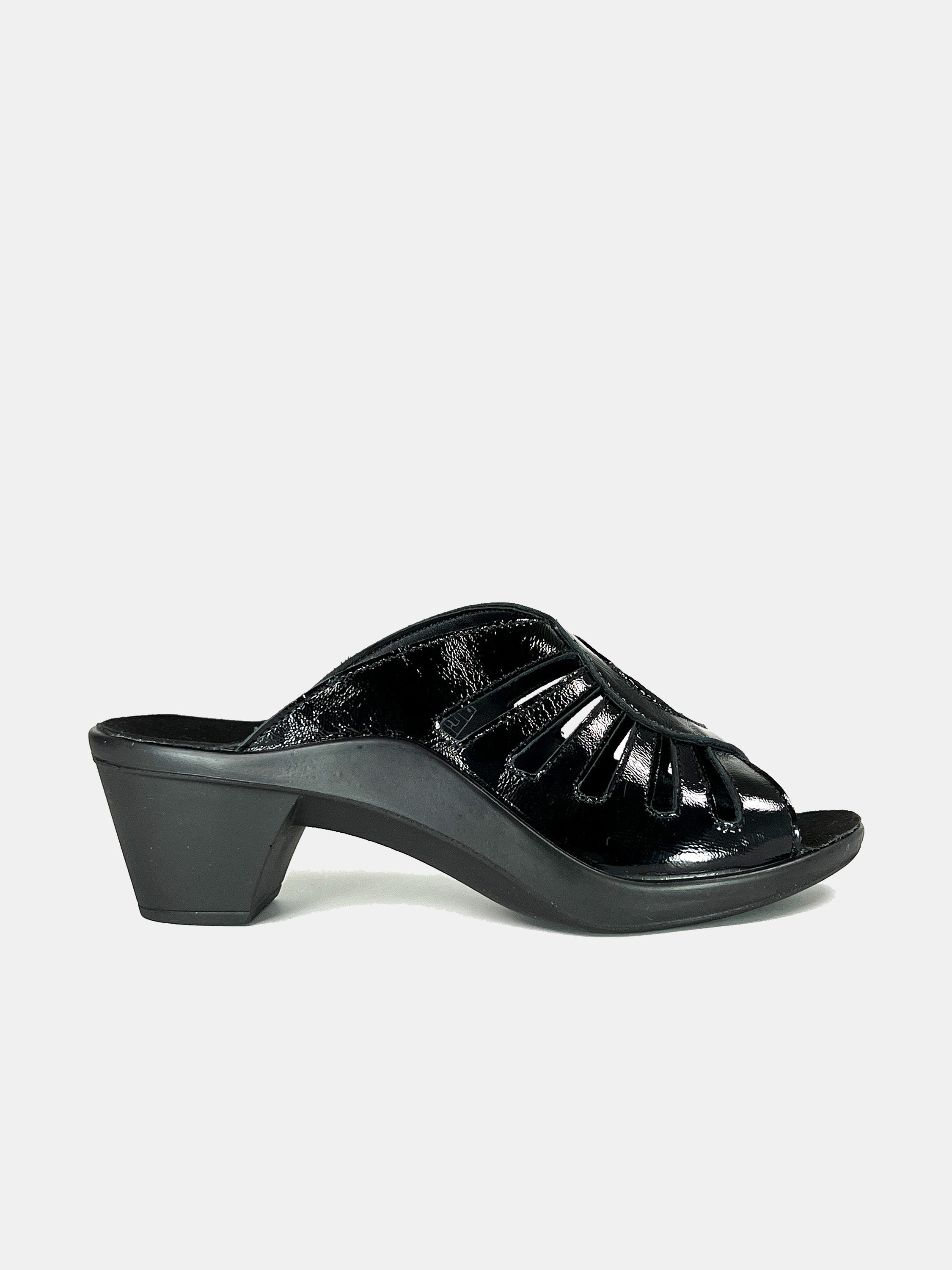 Romika 27029 Women's Heeled Sandals #color_Black
