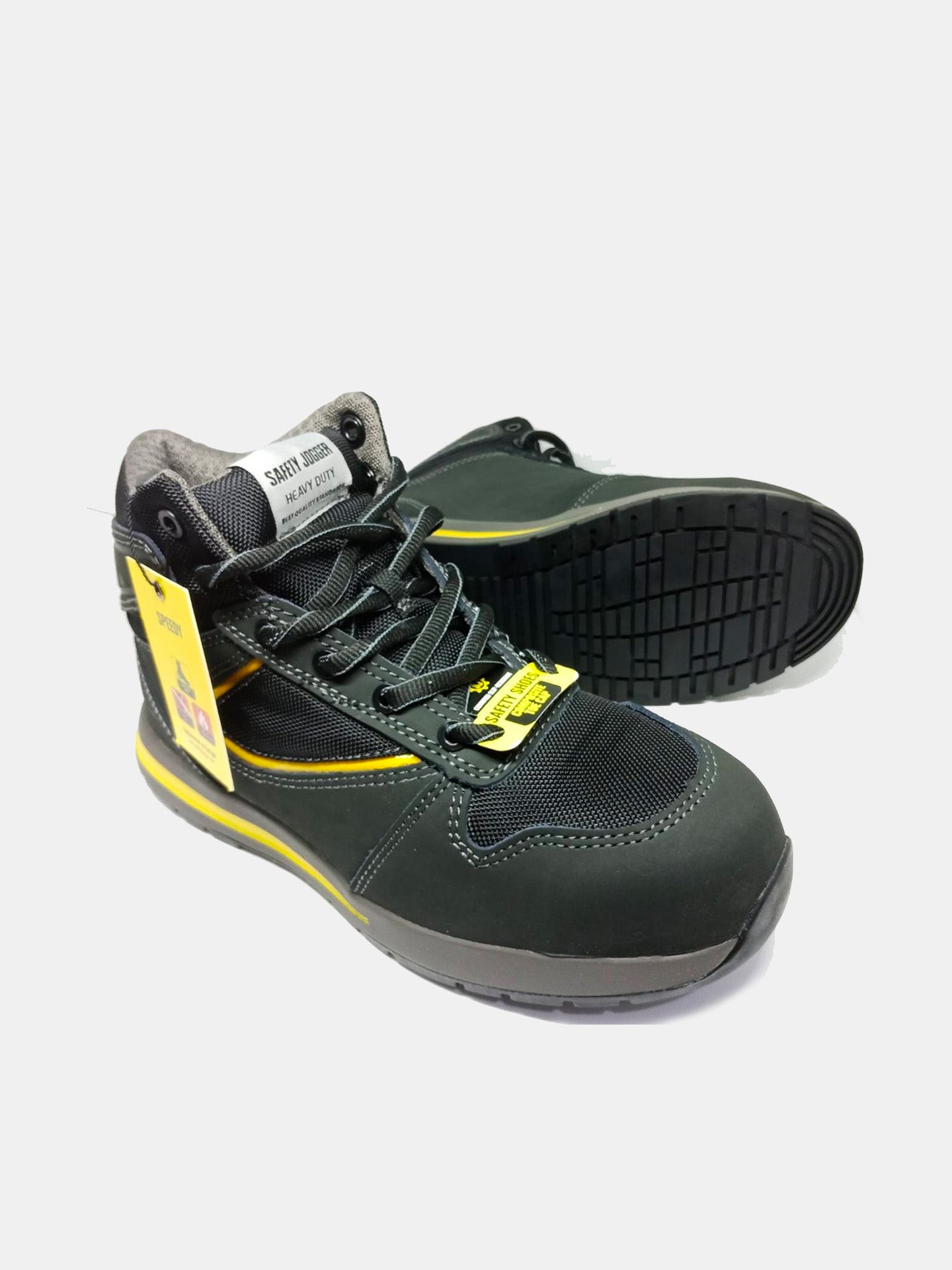 Safety Jogger Men's Speedy S3 HRO SRC Safety Boots #color_Black
