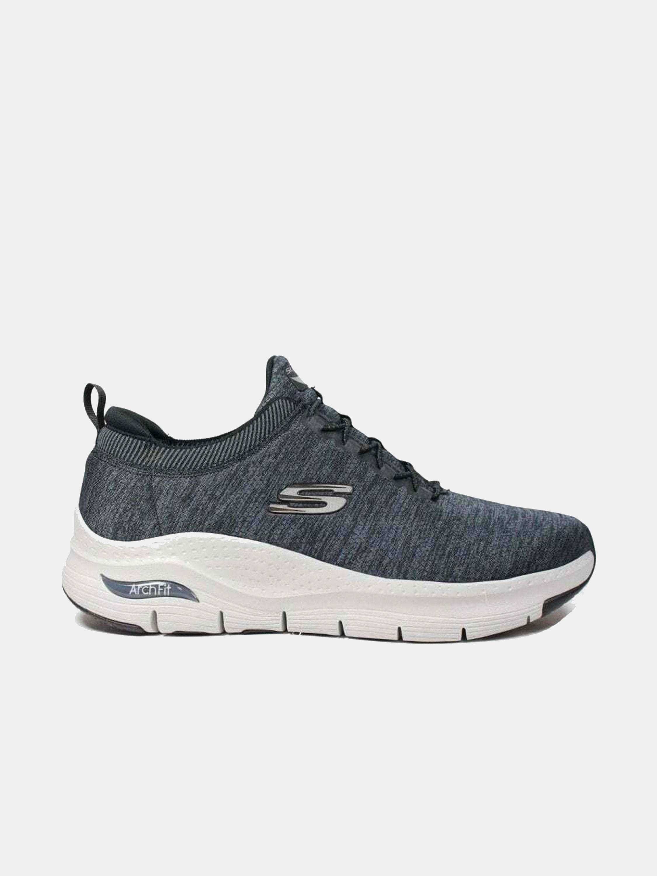 Skechers Men's Arch Fit - Waveport Trainers #color_Grey