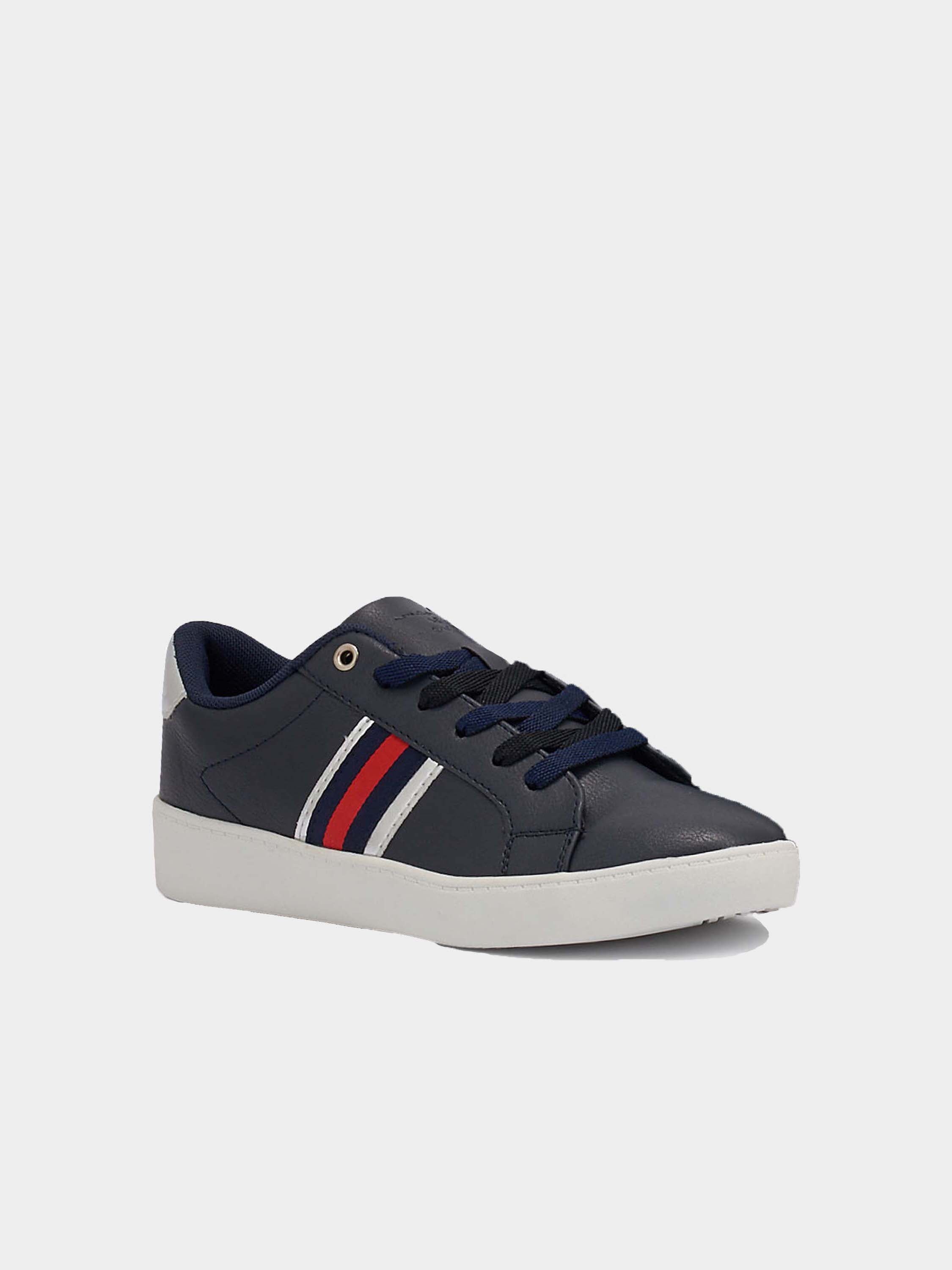Sprox Women Lace Up Sneakers #color_Navy