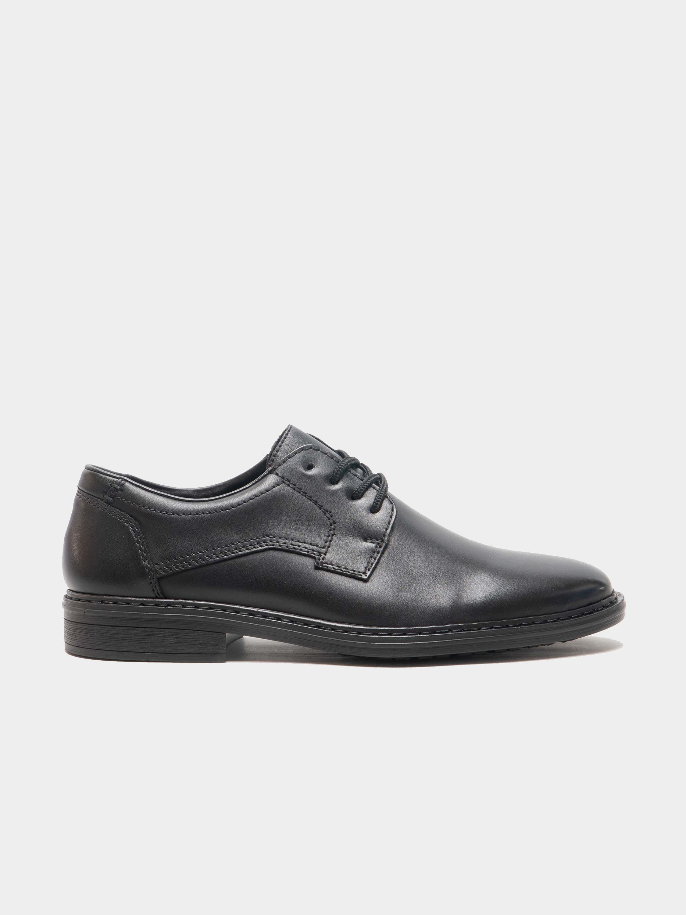 Rieker 17627 Men's Formal Shoes #color_Black