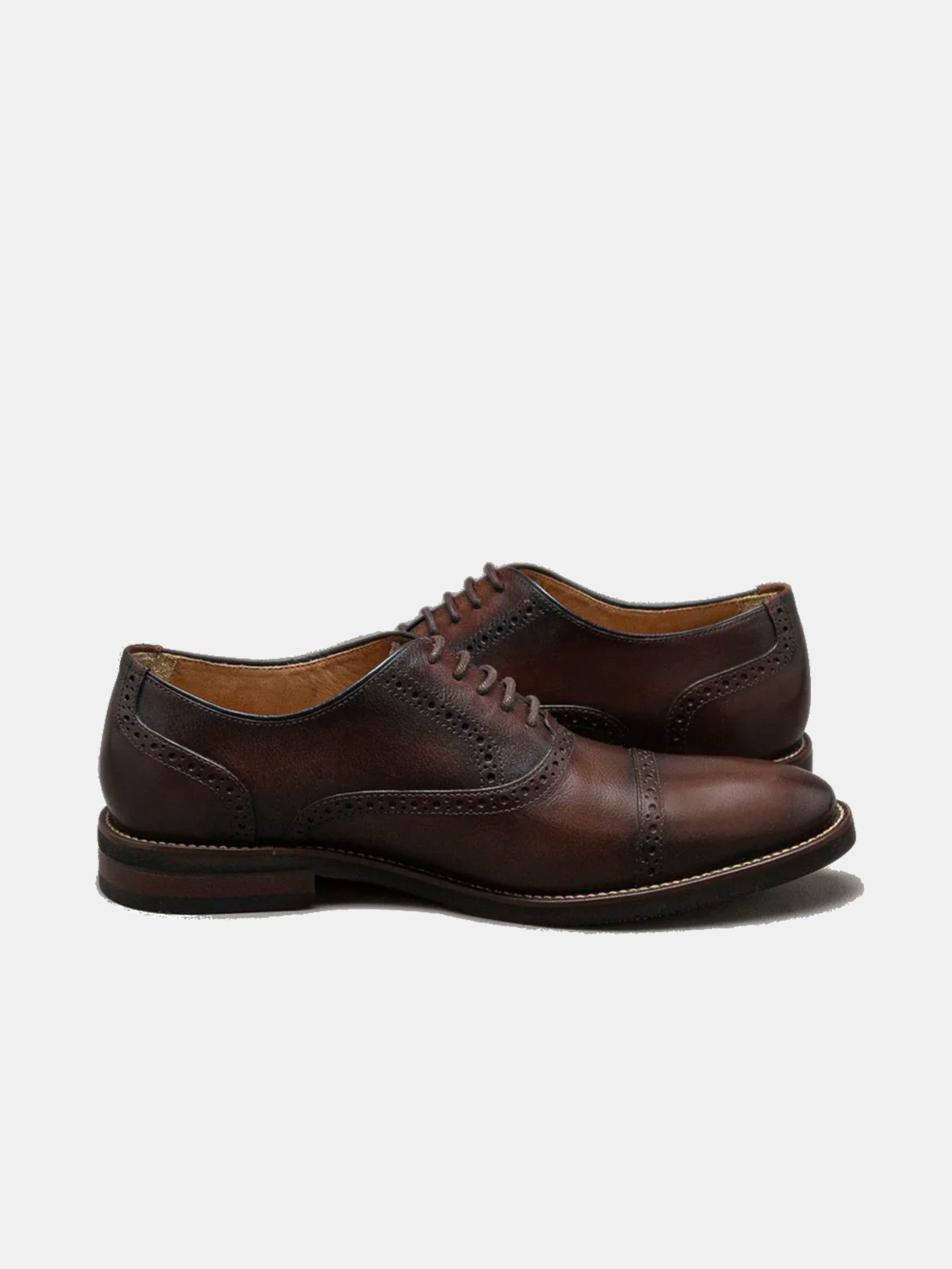 Democrata Men's Roy Lace Up Shoes #color_Brown