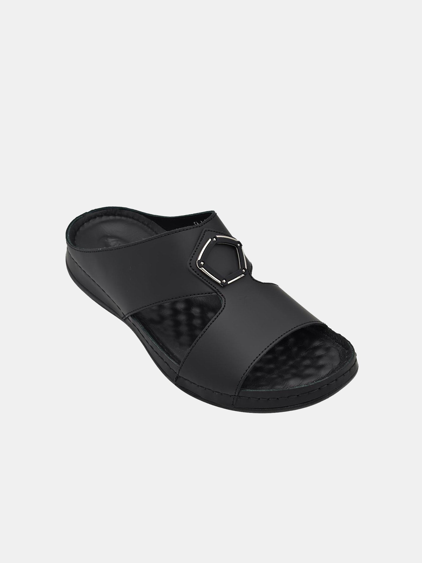 Al Maidan Men's Arabic Sandals #color_Black