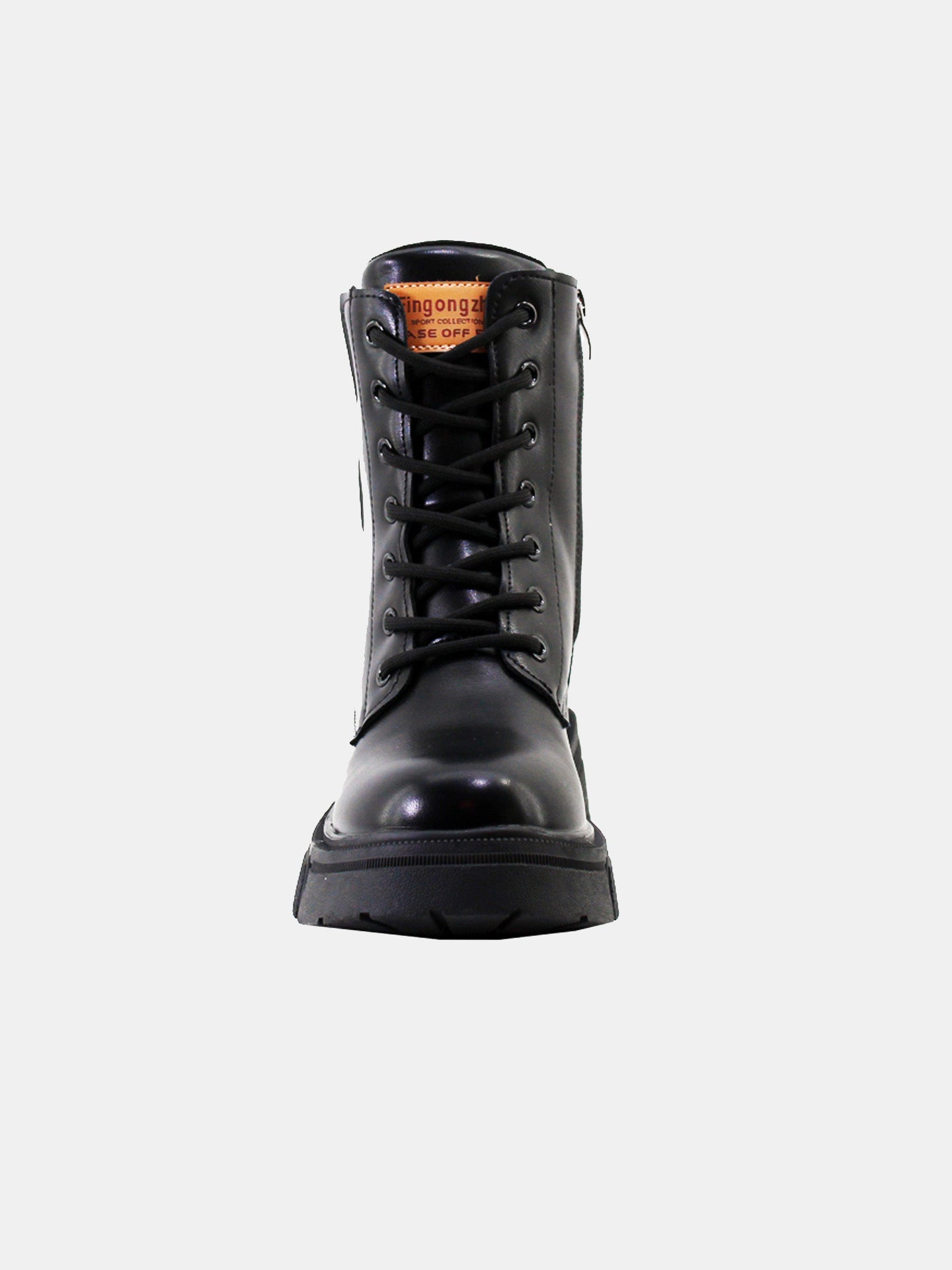 Buletuna CX1019 Women's Casual Boots #color_Black