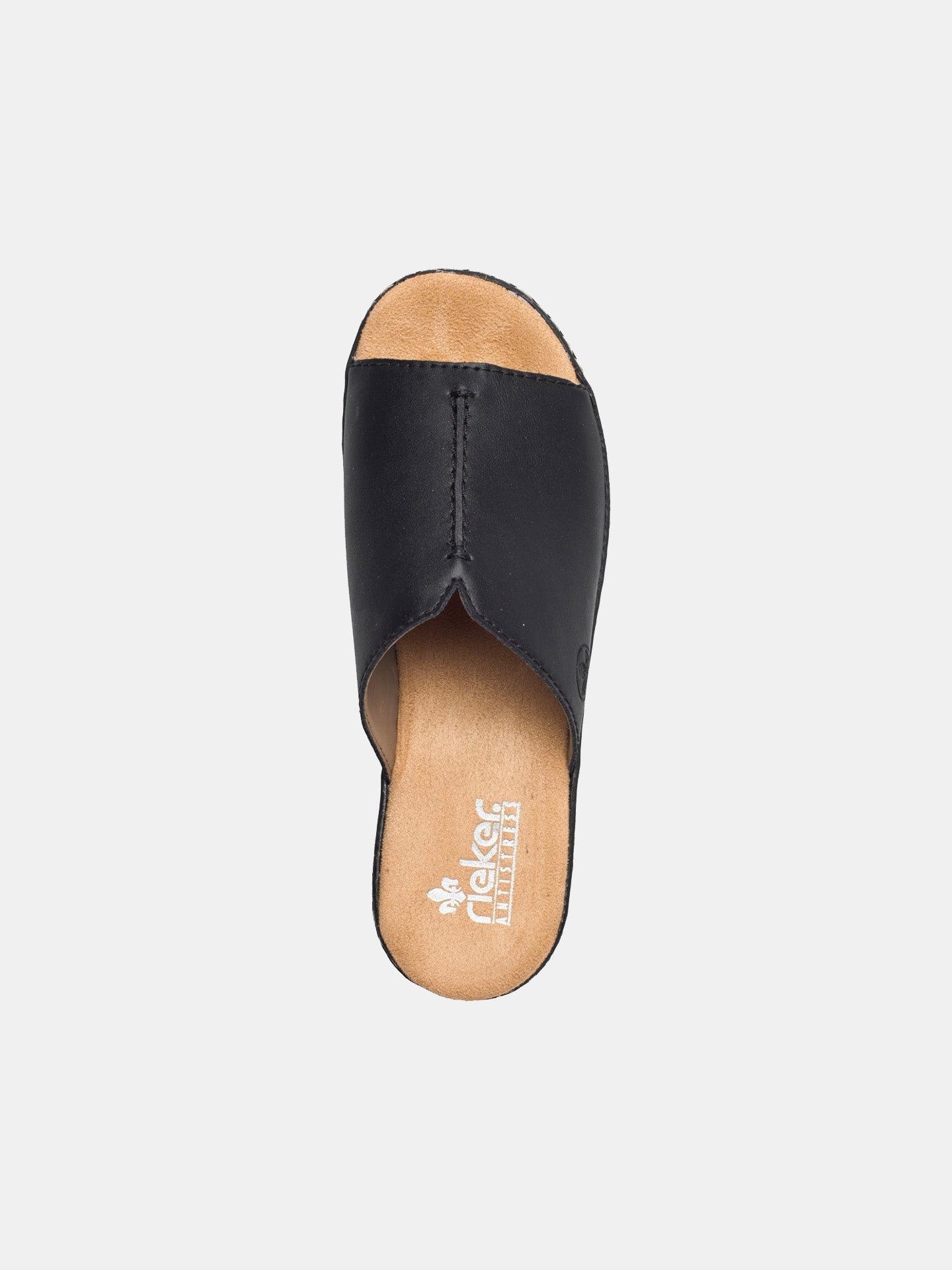Rieker 629M9 Women's Slider Sandals #color_Black