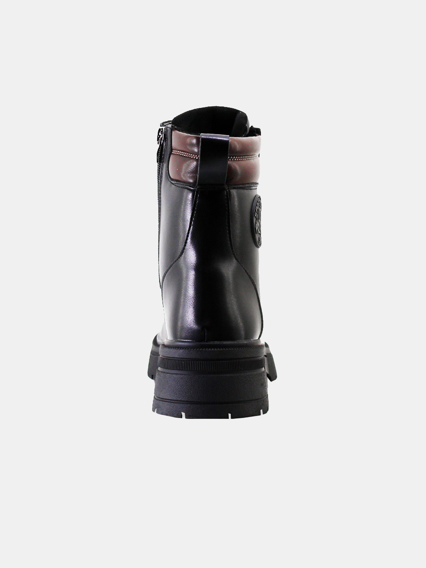 Buletuna CX1019 Women's Casual Boots #color_Black