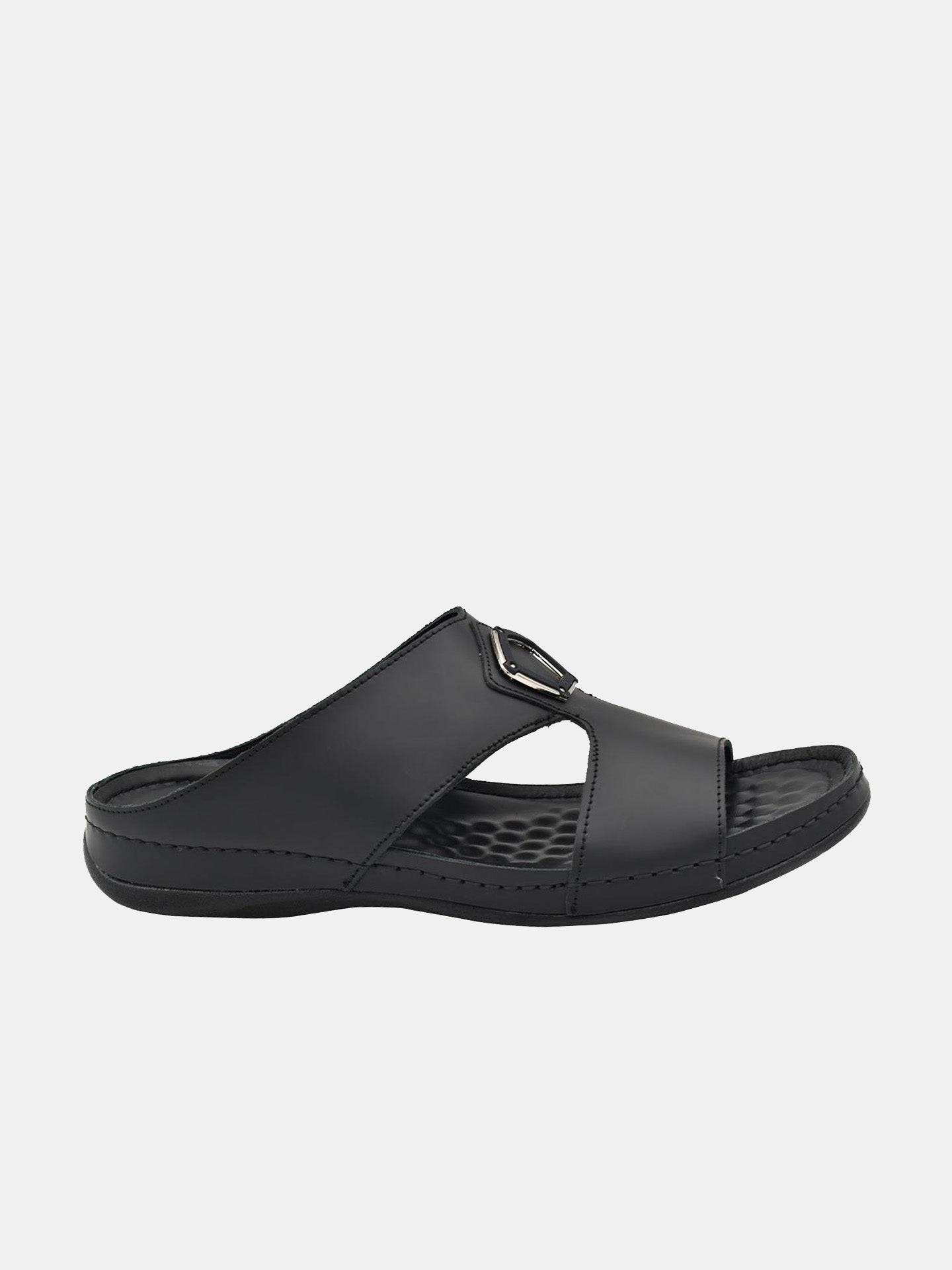 Al Maidan Men's Arabic Sandals #color_Black