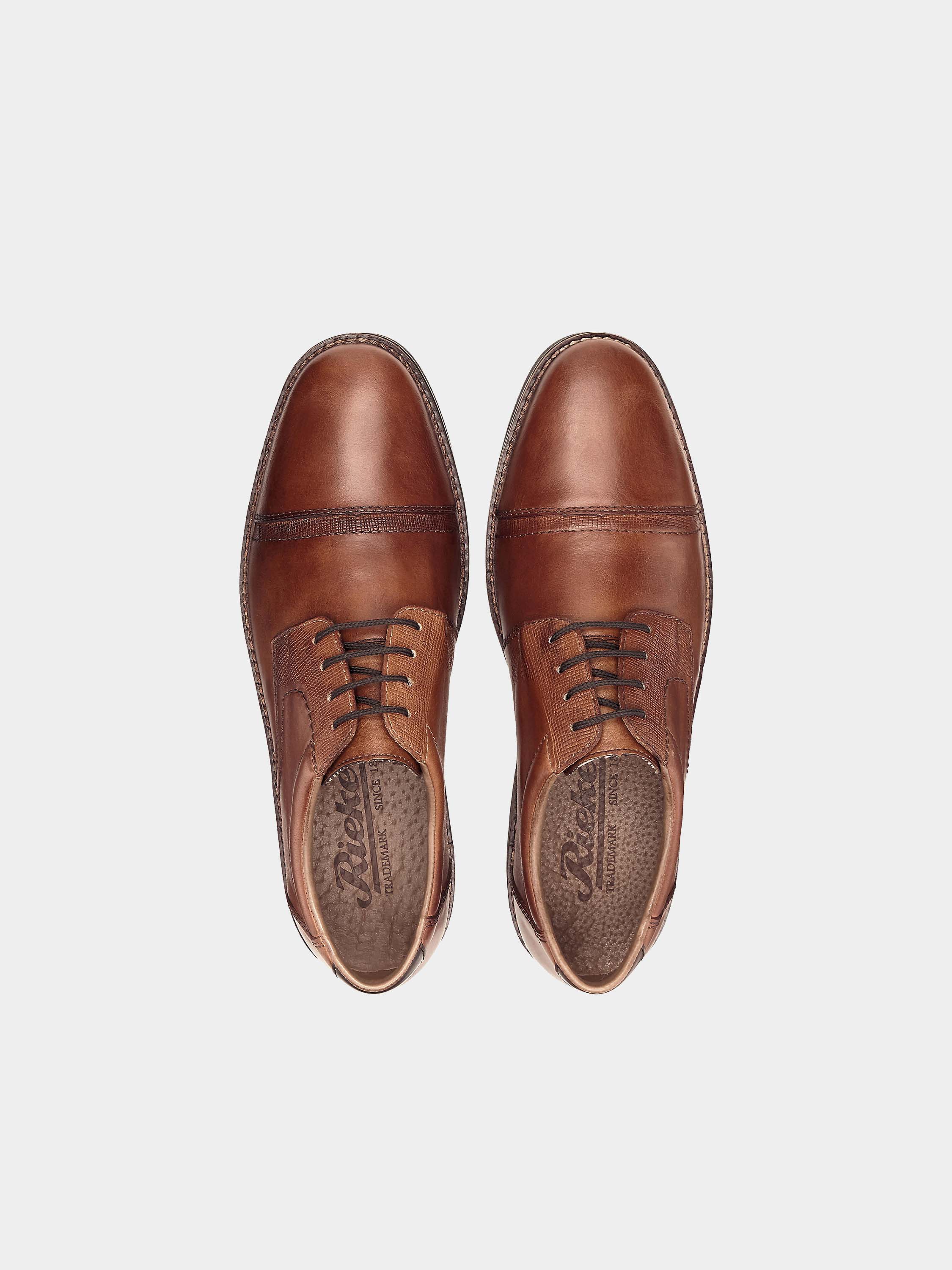 Rieker 13210 Men's Formal Shoes #color_Brown