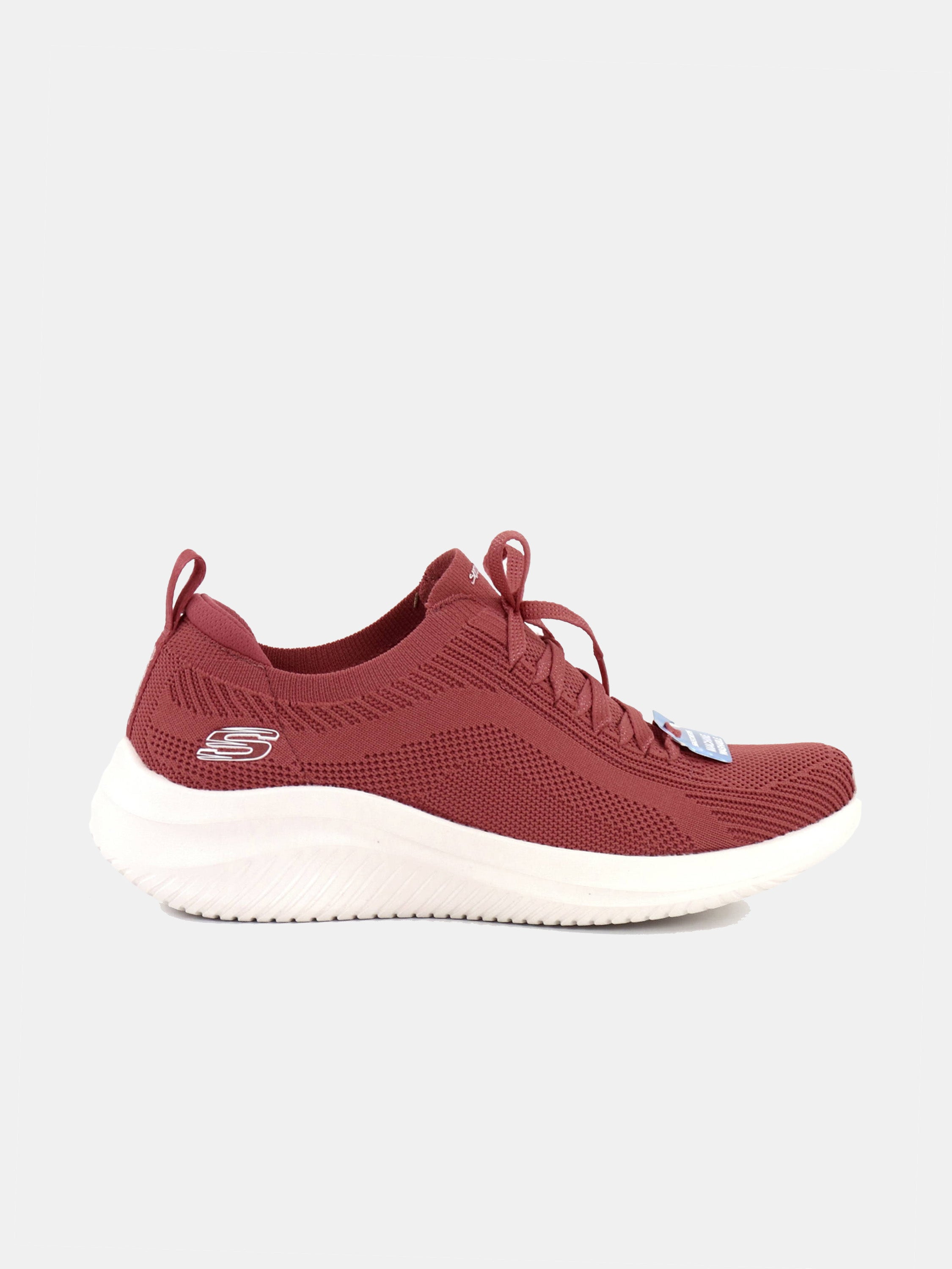 Skechers Women's Ultra Flex 3.0 - Big Plan Trainers #color_Maroon