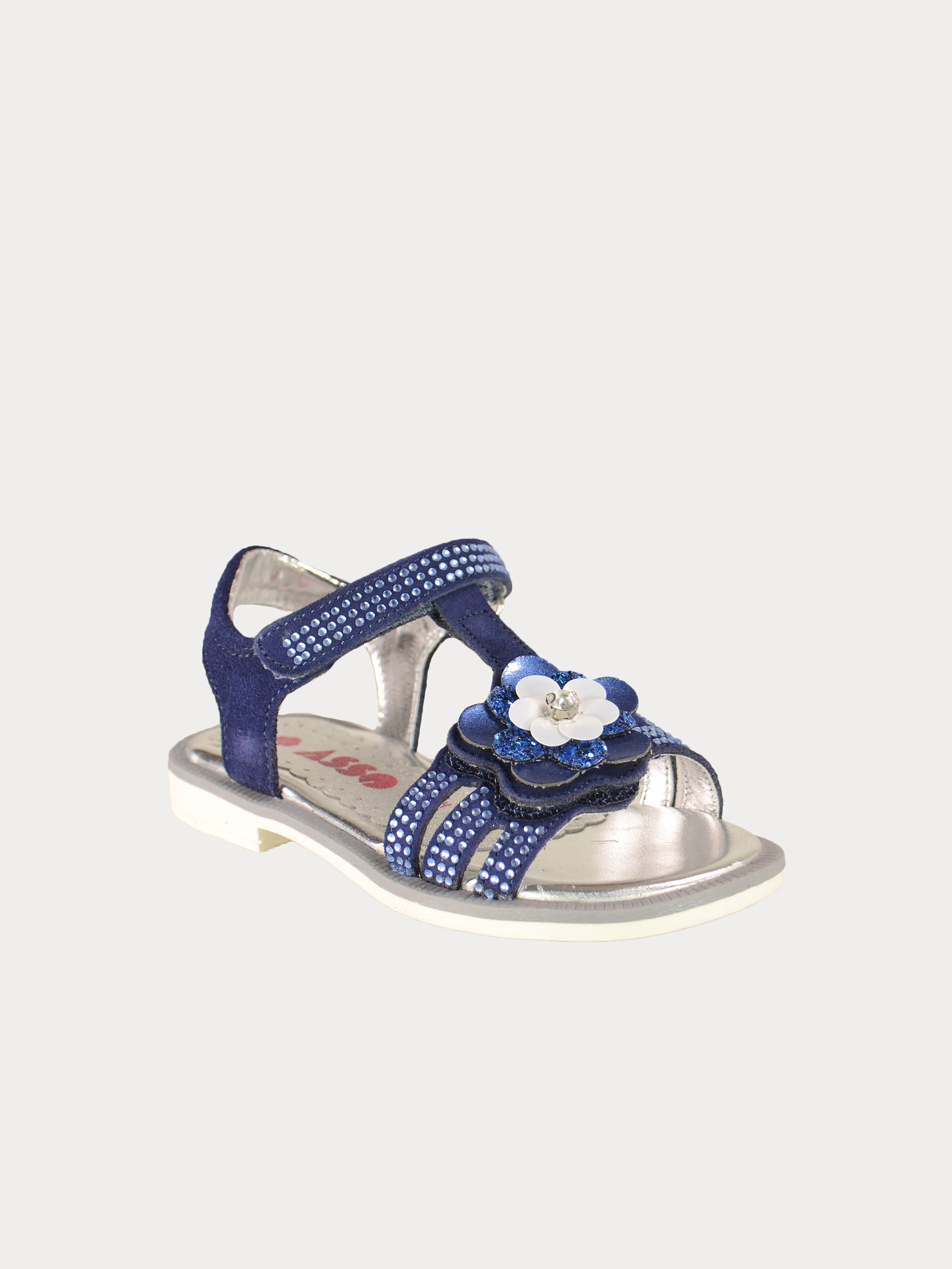 Asso Girls Back Strap Sandals #color_Blue