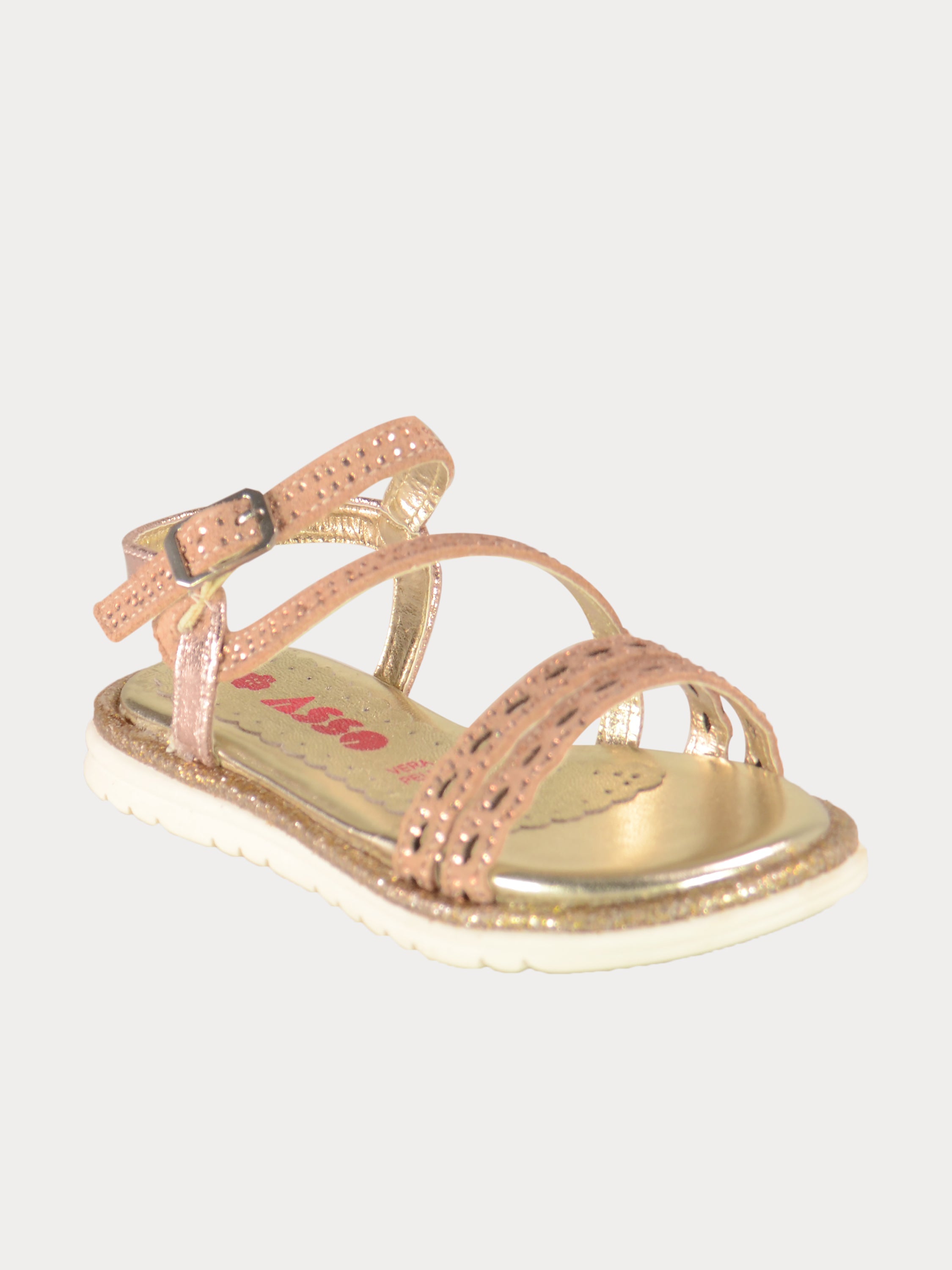 Asso Girls Back Strap Sandals #color_Pink