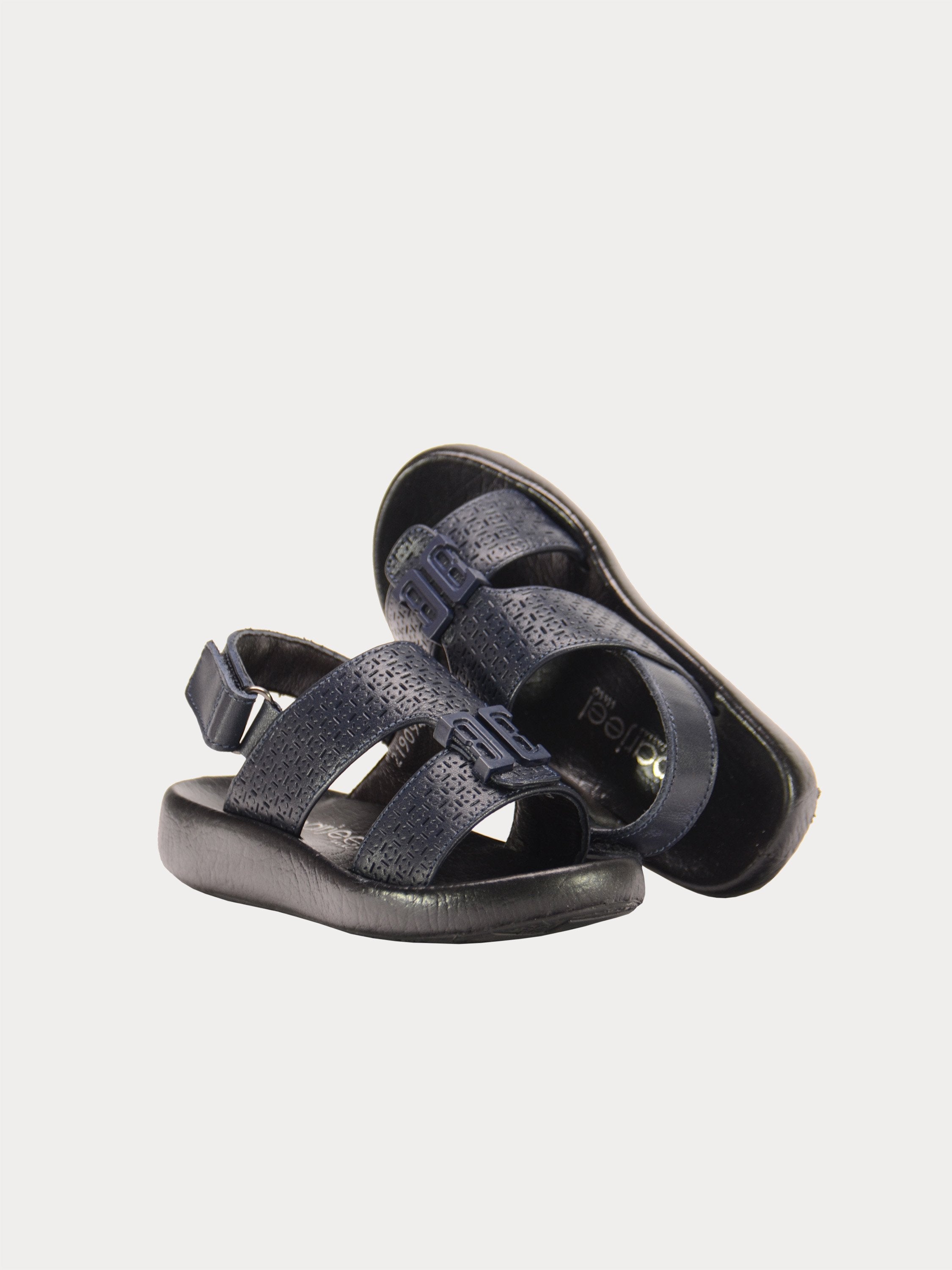 Barjeel Uno 2190940 Boys Arabic Sandals #color_Navy
