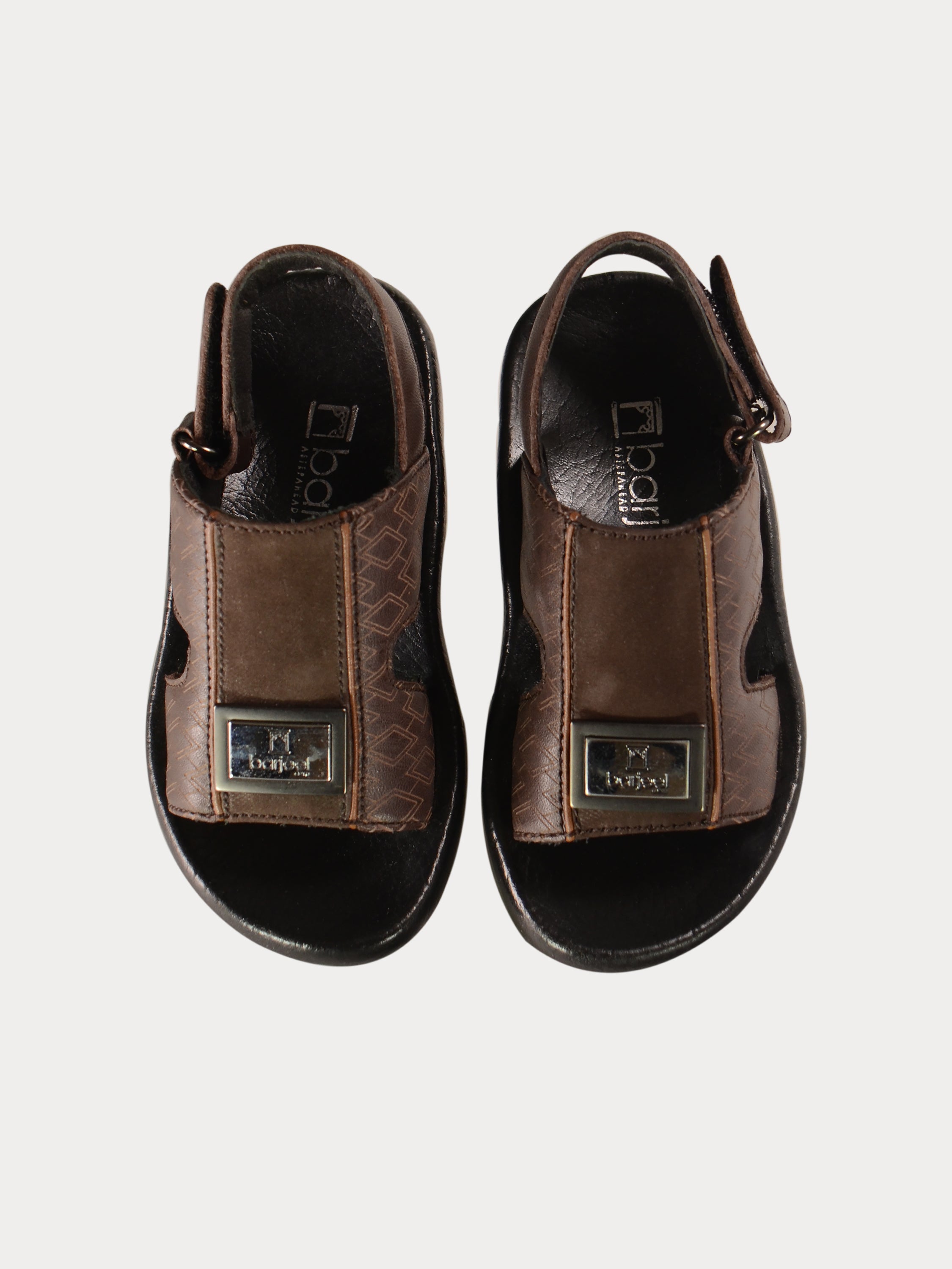 Barjeel Uno 2980510 Boys Diam Arabic Sandals #color_Brown