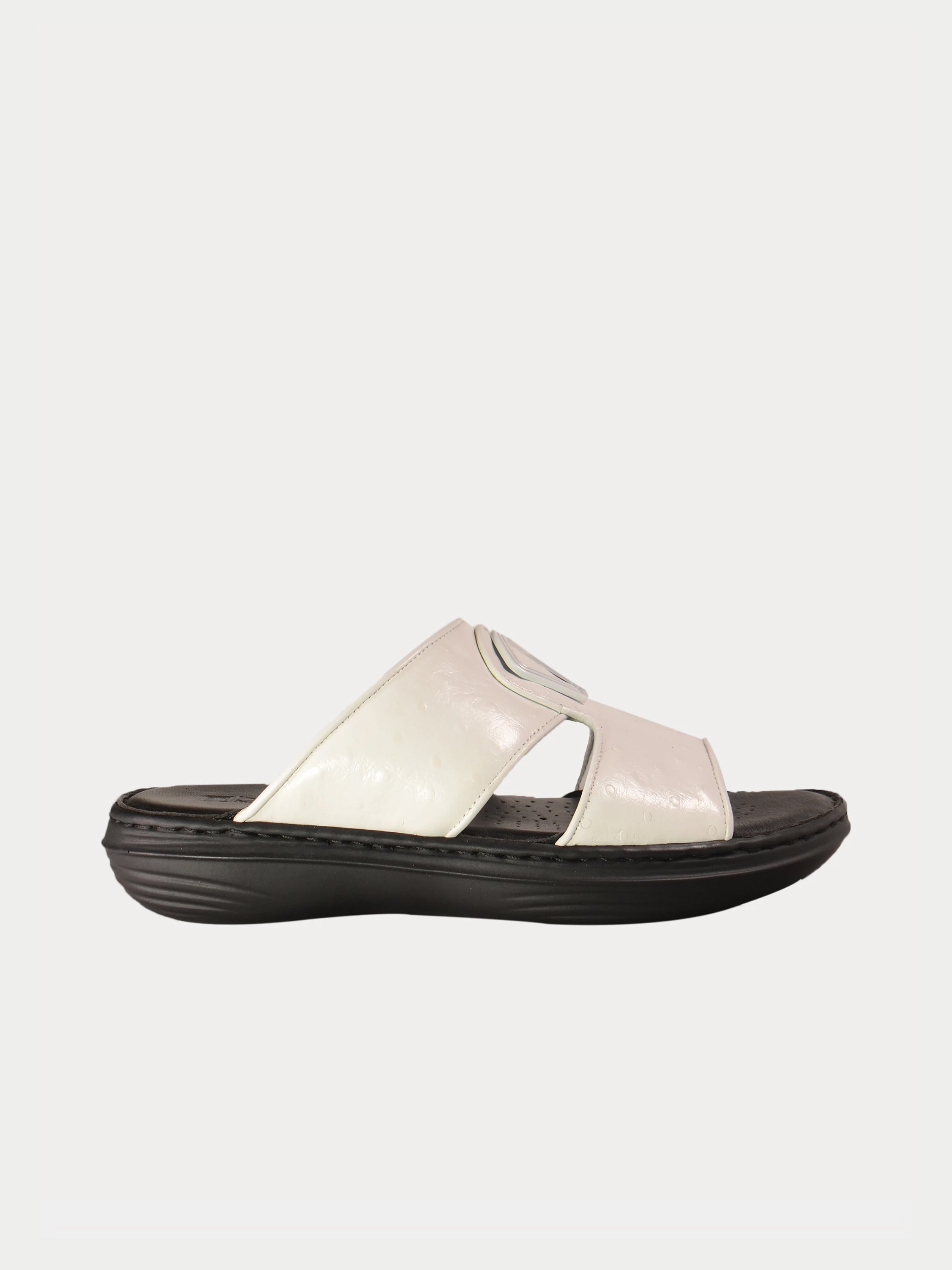 Barjeel Uno 02141026 Dot Arabic Sandals #color_White