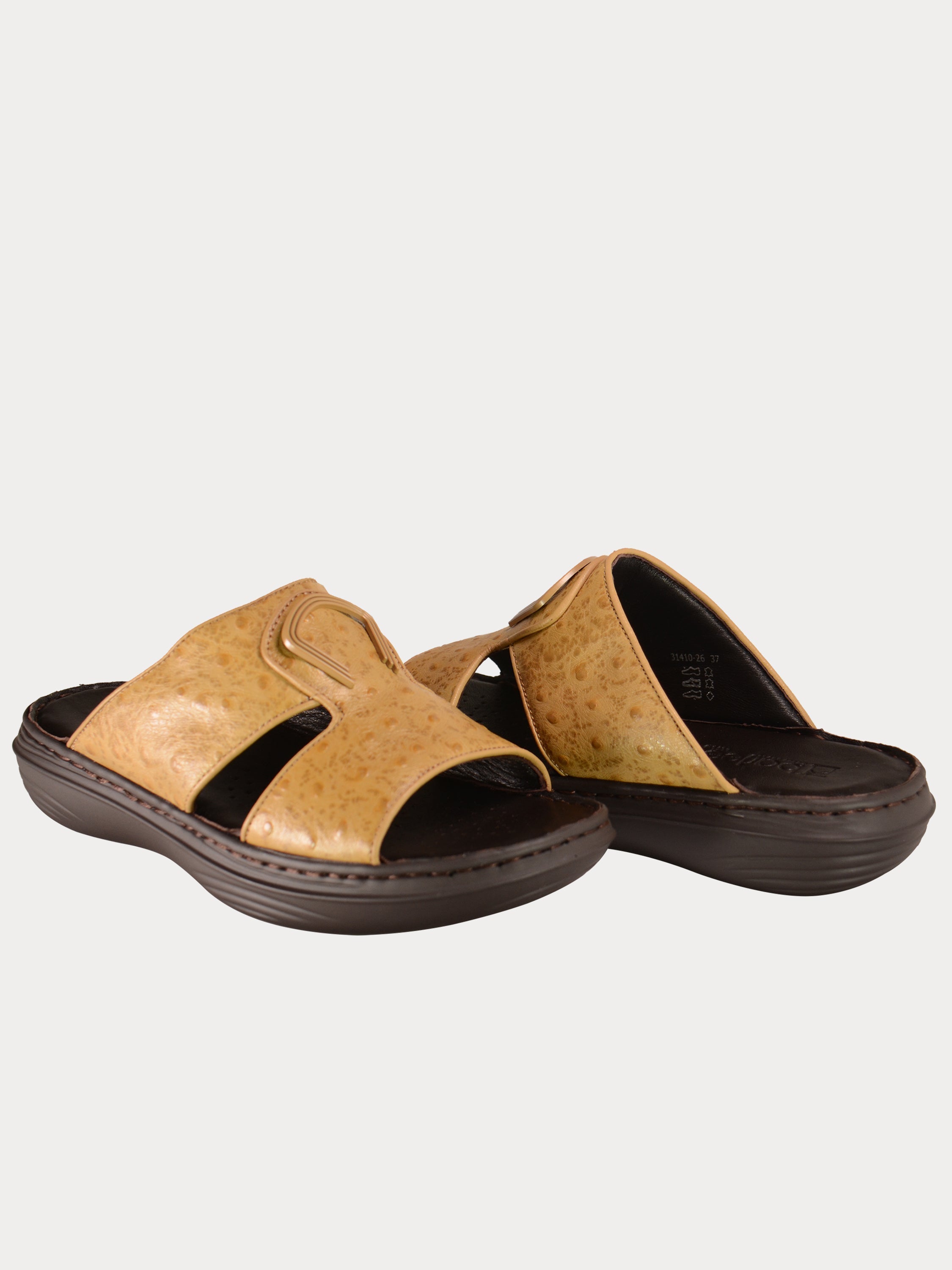Barjeel Uno 02141026 Dot Arabic Sandals #color_Brown