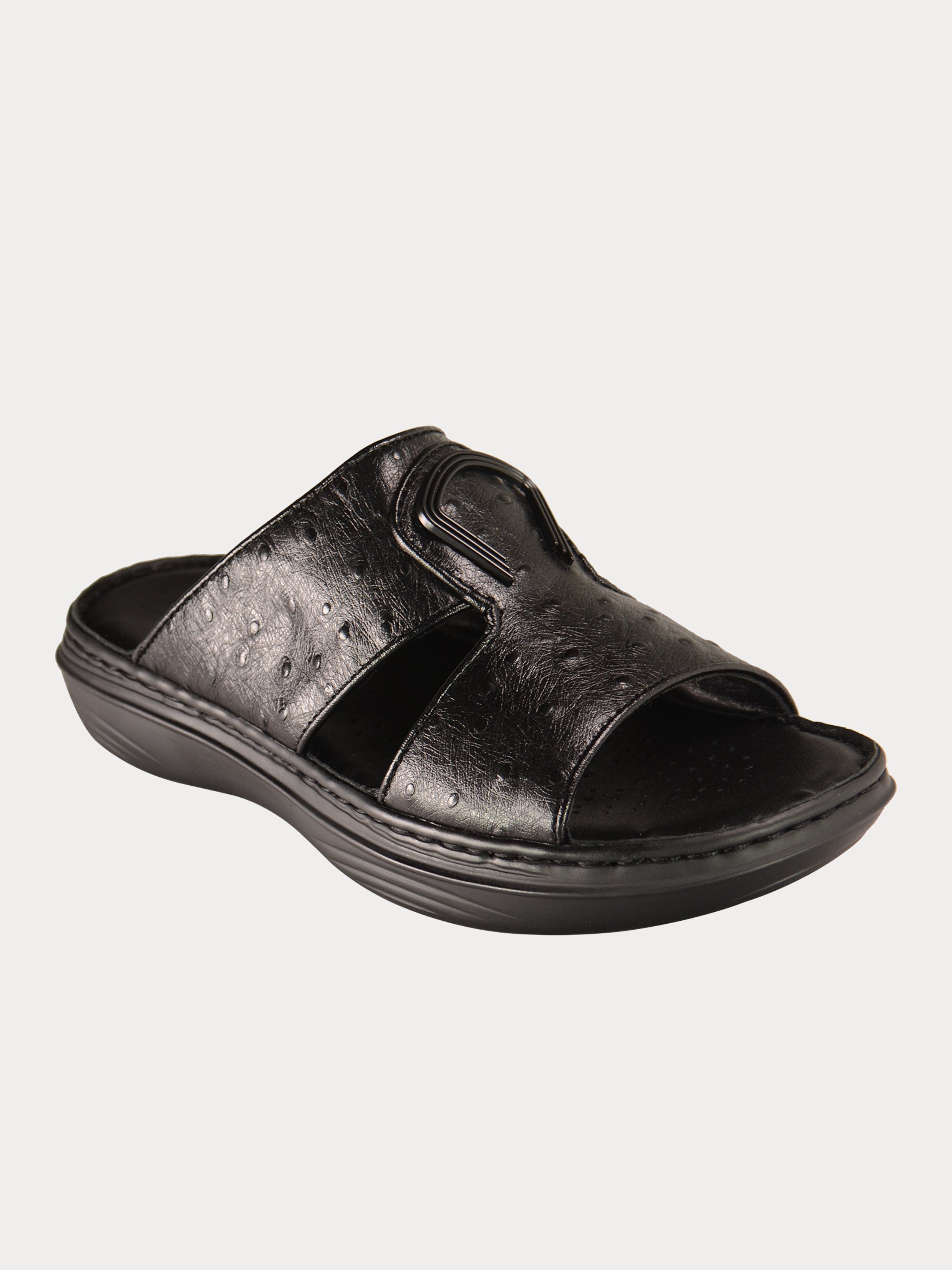 Barjeel Uno 02141026 Dot Arabic Sandals #color_Black