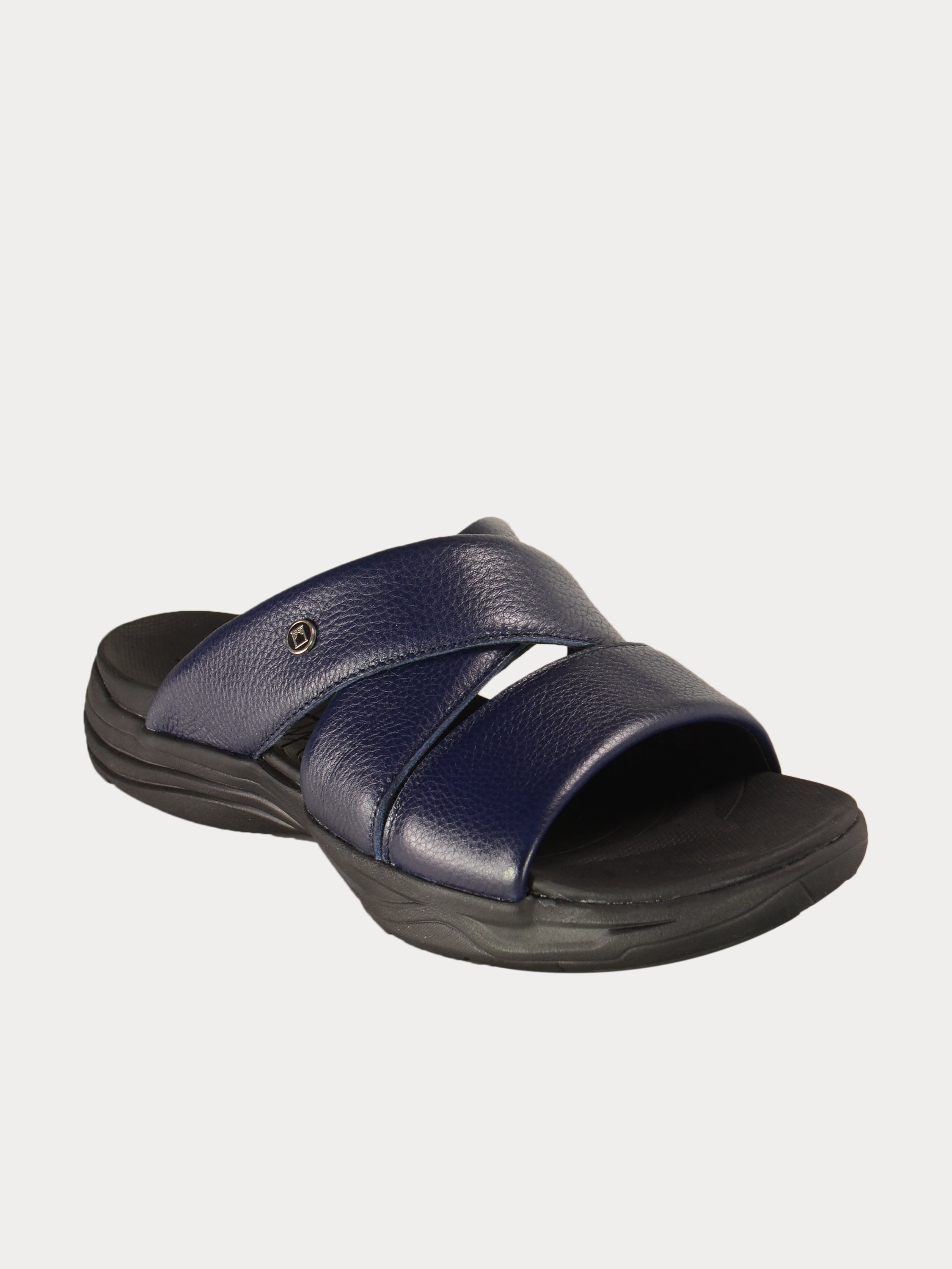 Barjeel Uno 152121 Faux Men's Arabic Sandals #color_Navy