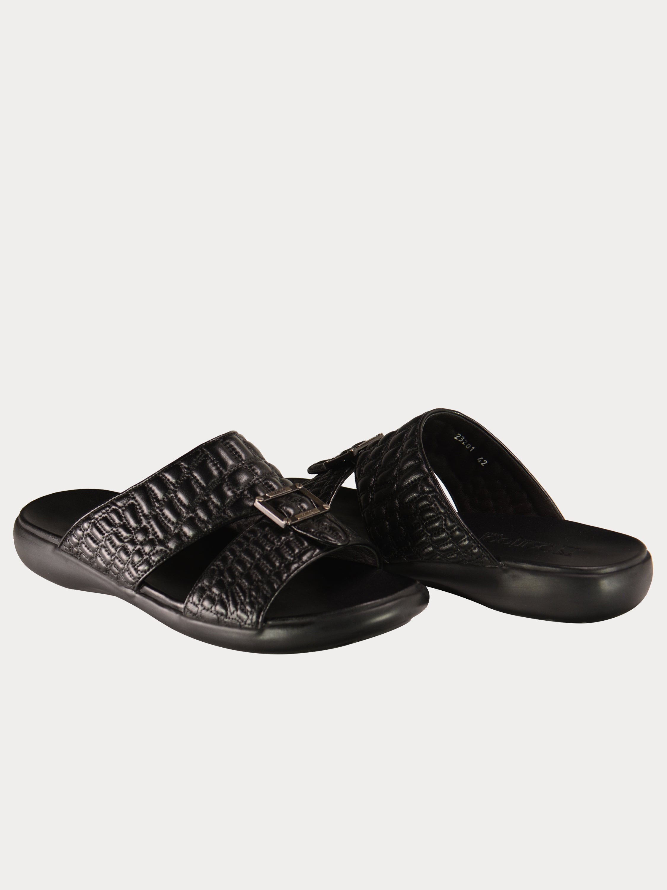 Barjeel Uno 0232810 Morac Arabic Sandals #color_Black