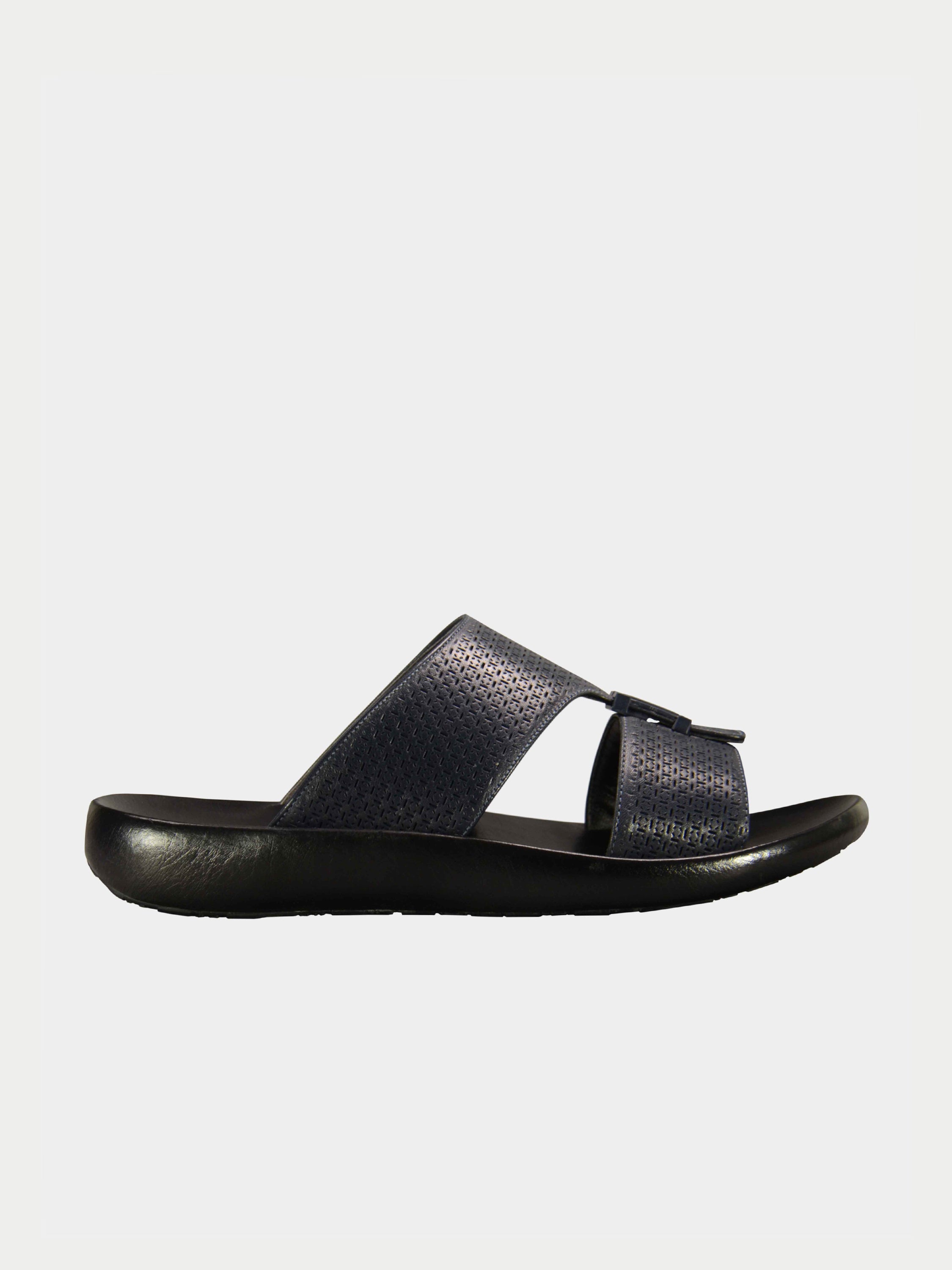 Barjeel Uno 4190940 Square Key Arabic Sandals #color_Navy