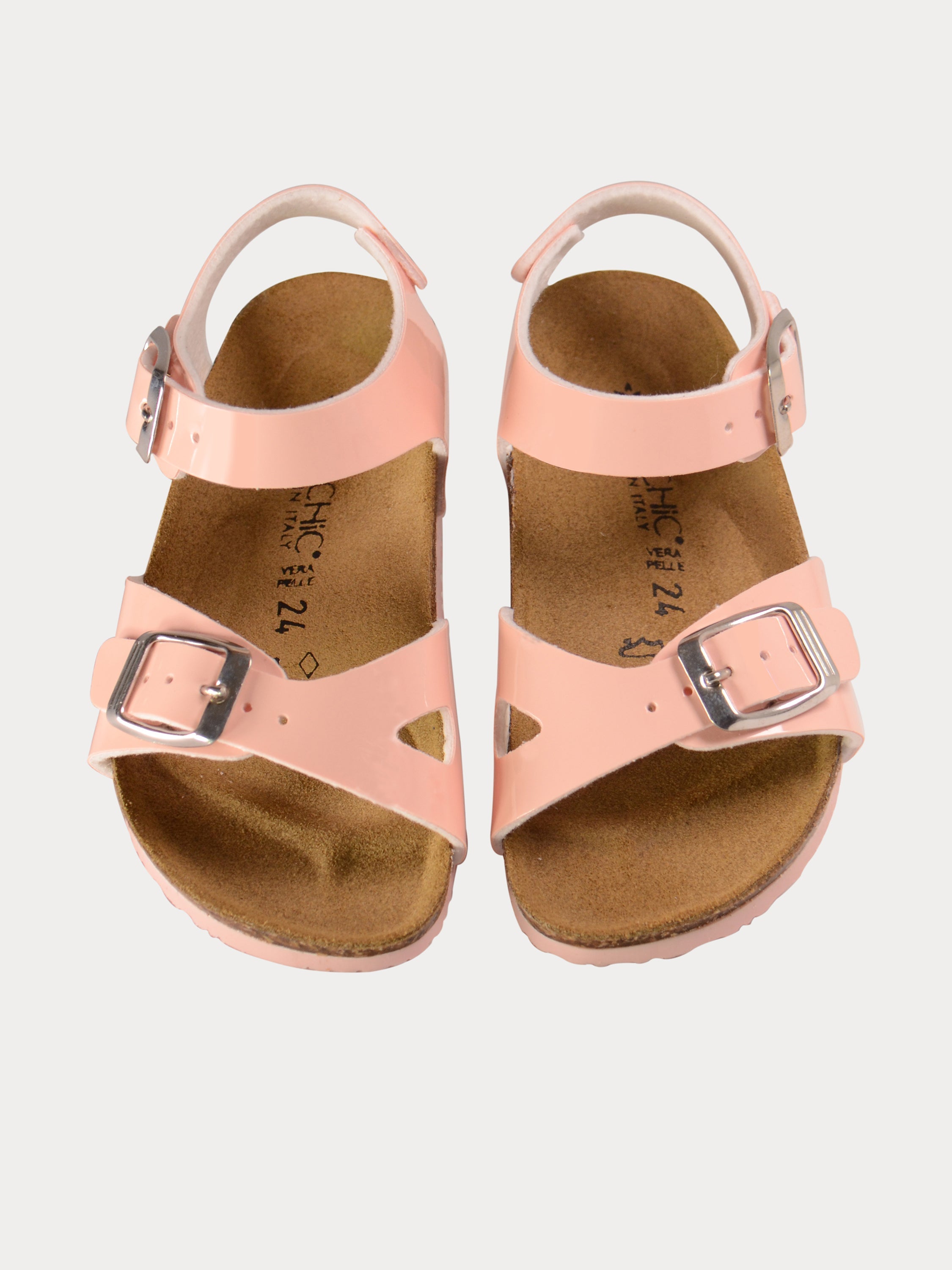 Biochic Girls Back Strap Adjustable Sandals #color_Pink