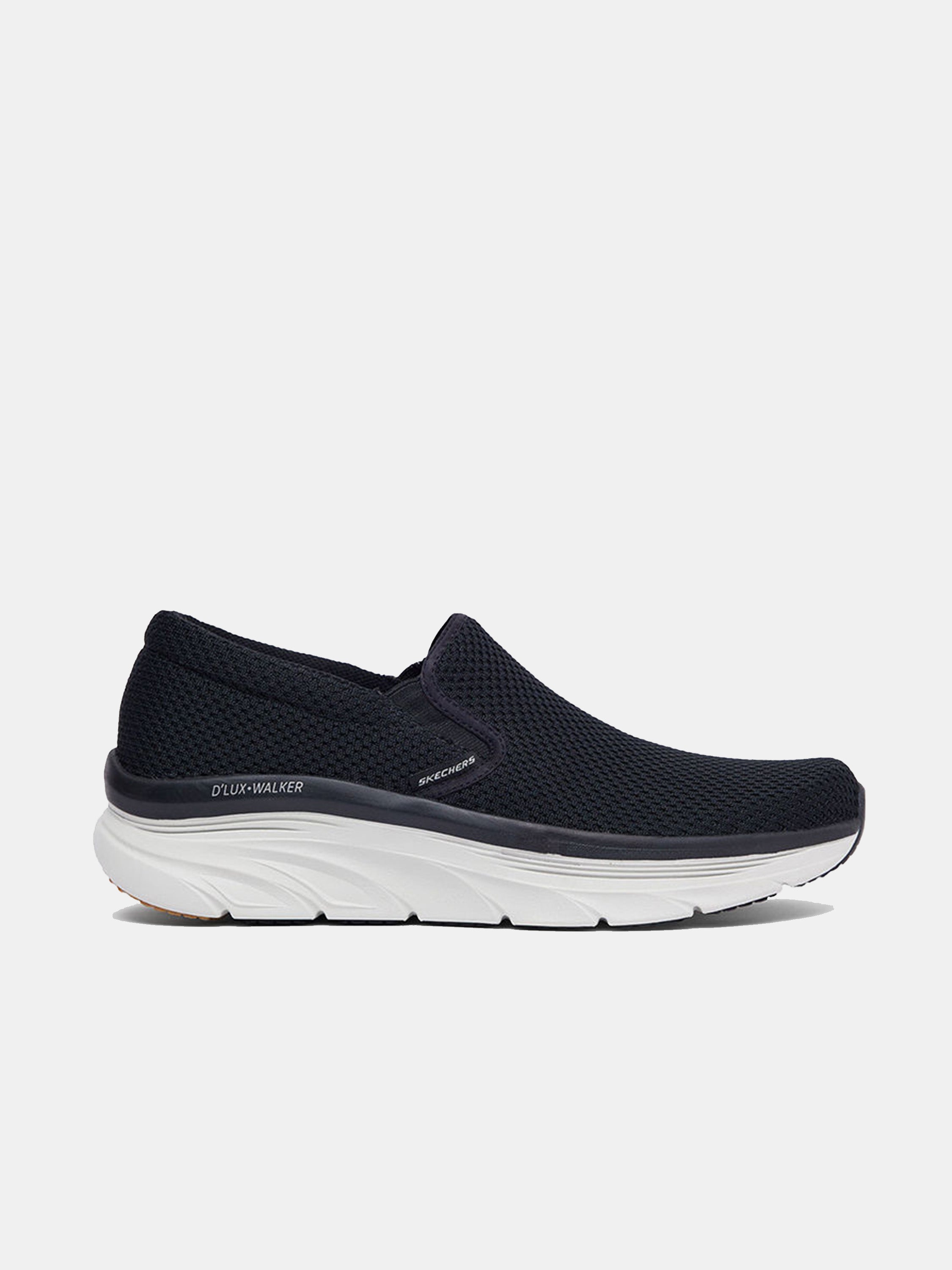 Skechers Men's Relaxed Fit: D'Lux Walker - Murlino Trainers #color_Black