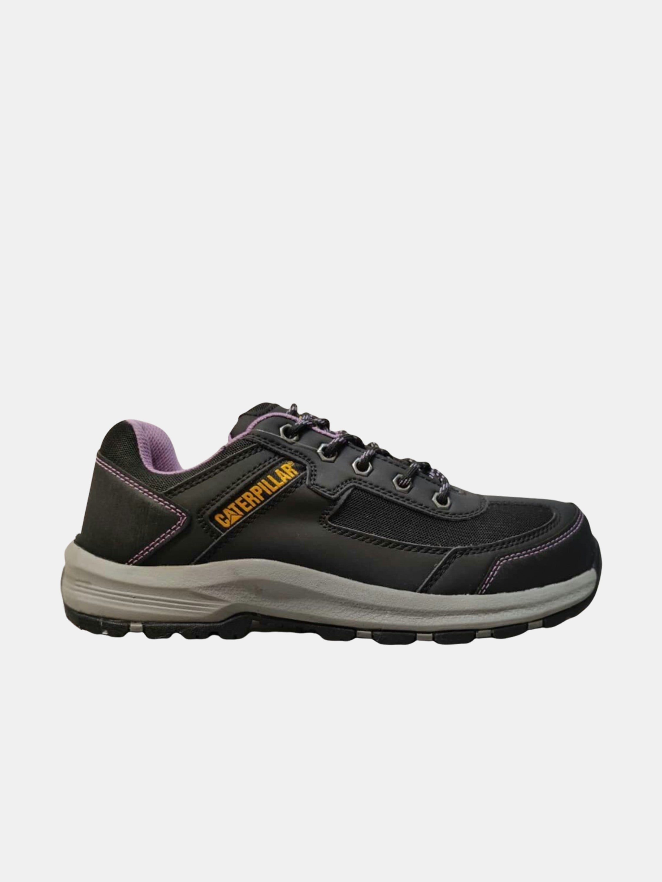 Caterpillar Women's Elmore Steel Toe S1P Work Shoe #color_Black