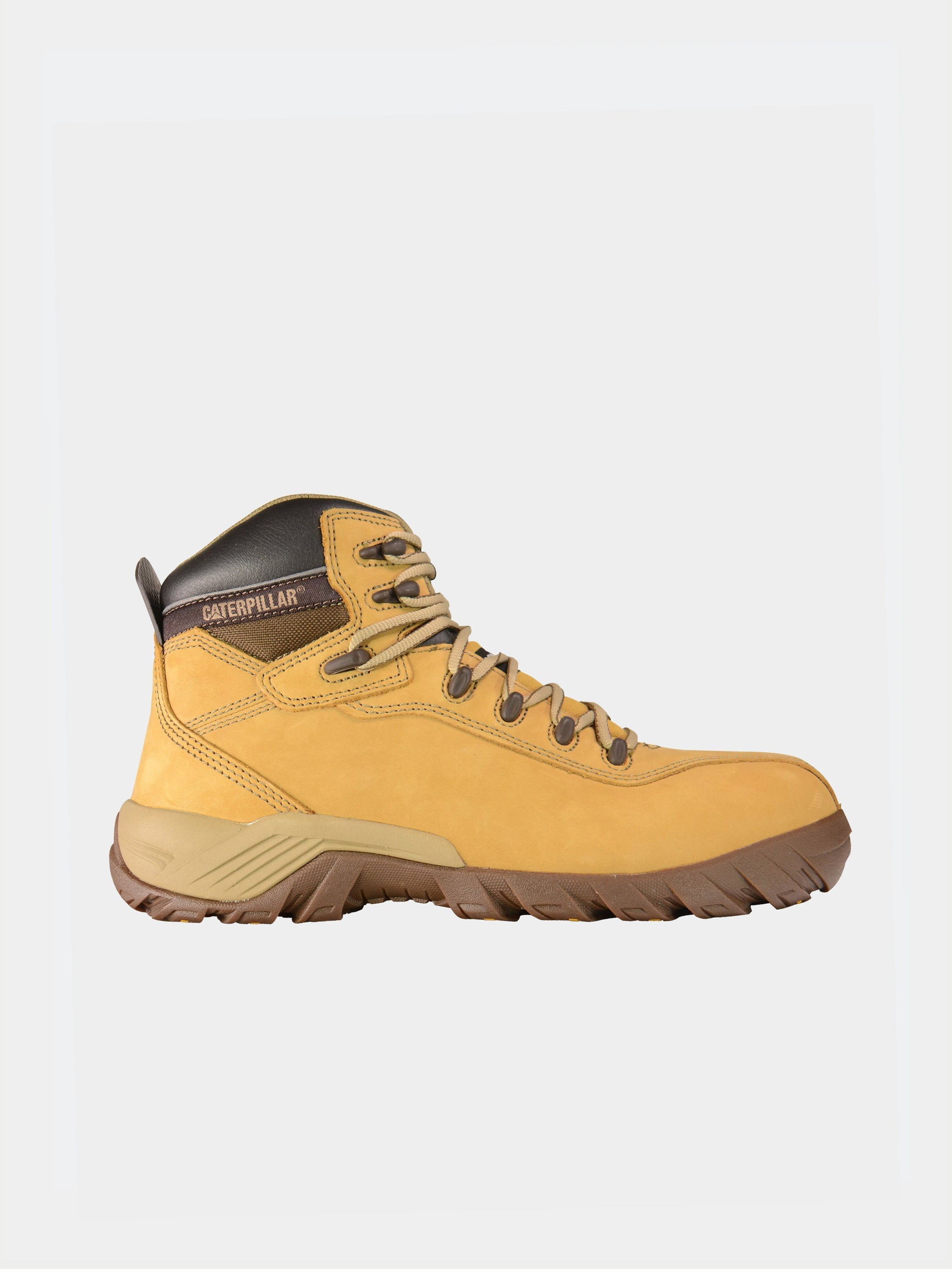 Caterpillar Men's Nitrogen Composite-Toe Work Boots #color_Tan