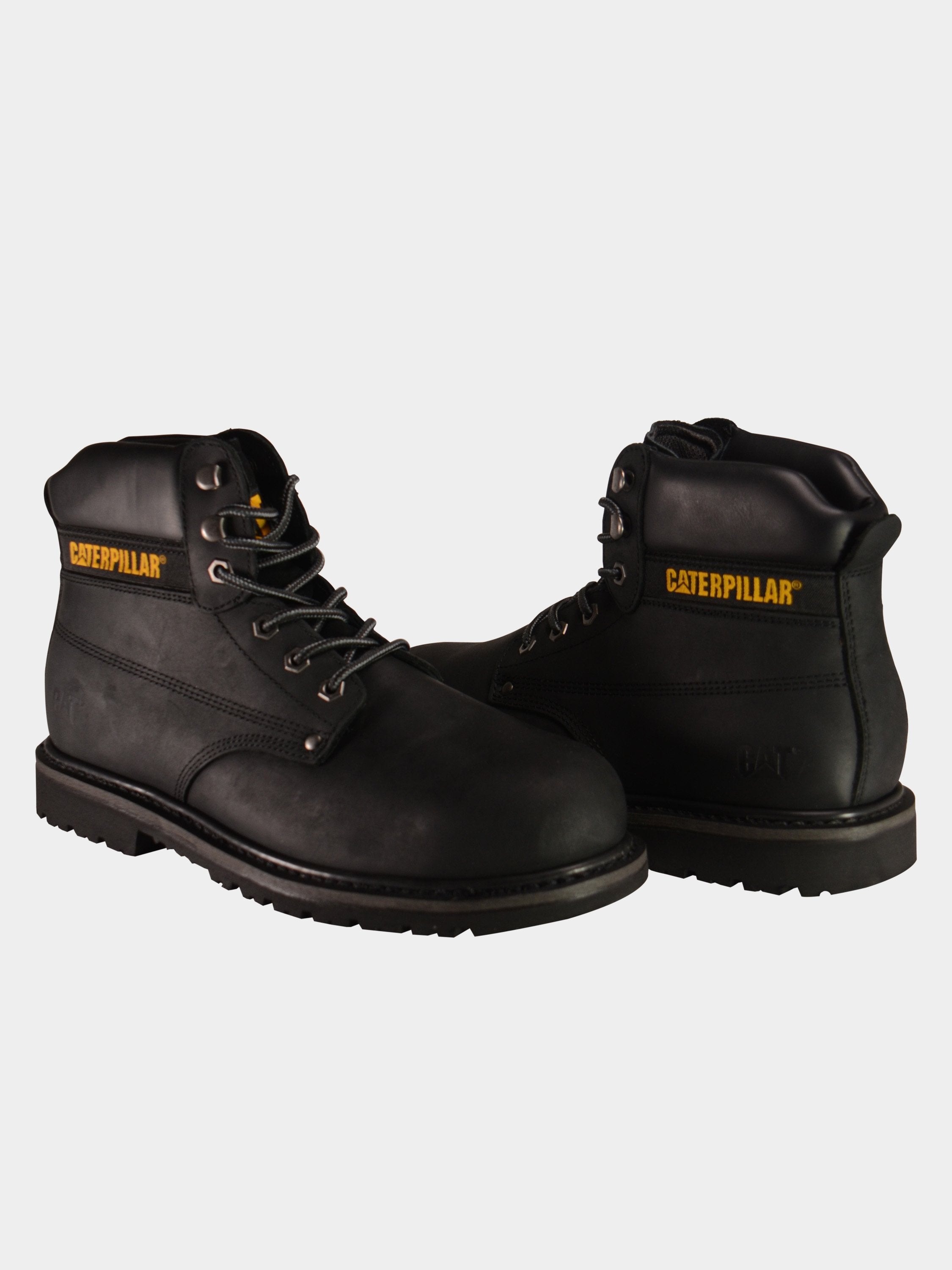 Caterpillar Men's Powerplant GYW Safety Boot #color_Black