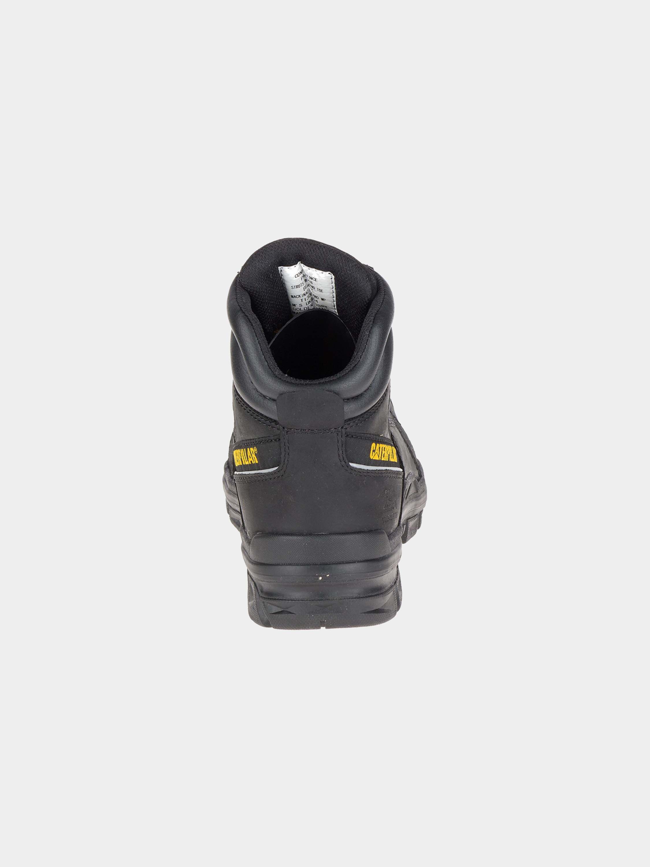 Caterpillar Men's Struts Waterproof Composite Toe Work Boot #color_Black