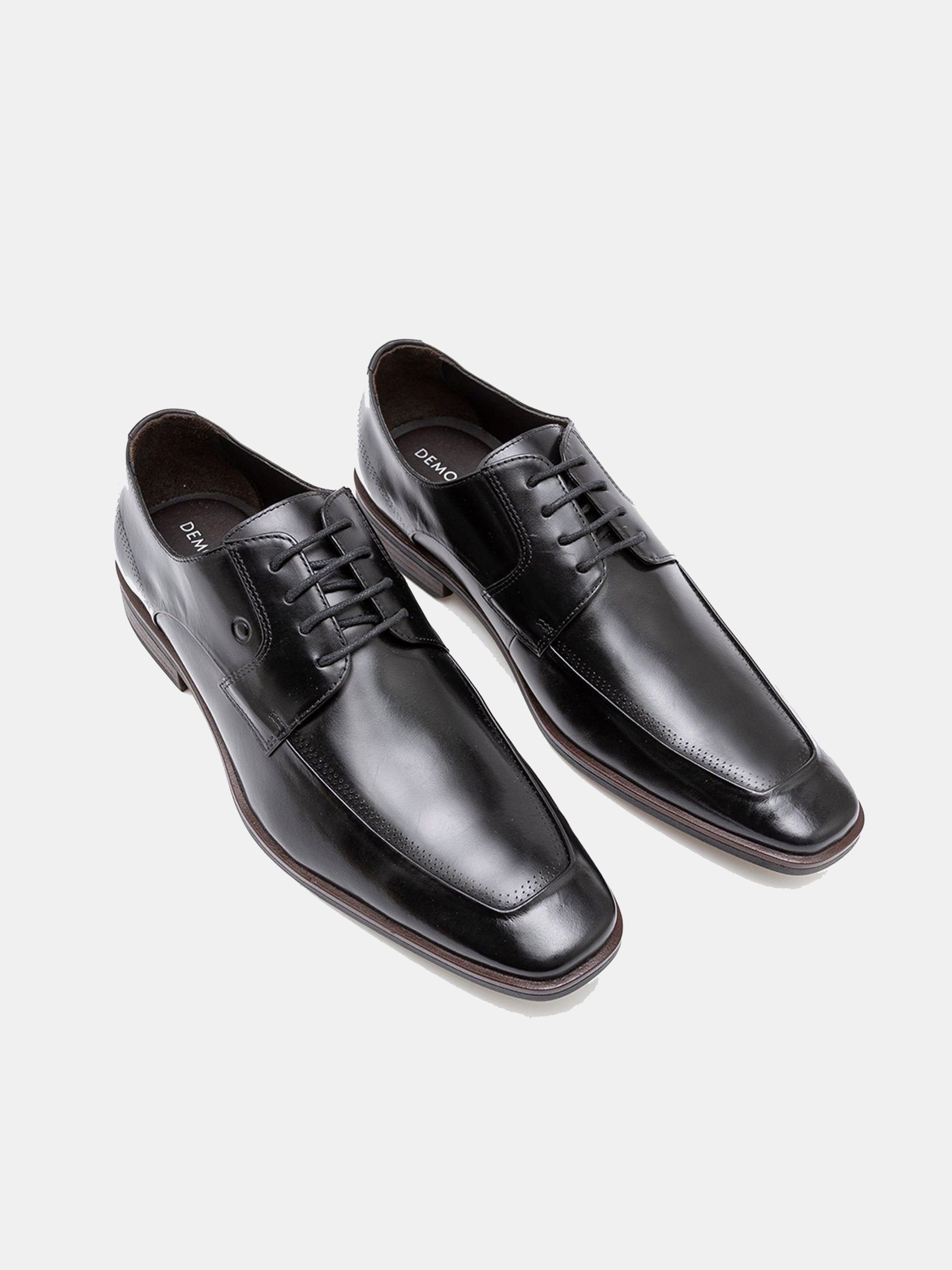 Democrata Men's Metropolitan Thompson Formal Shoes #color_Black