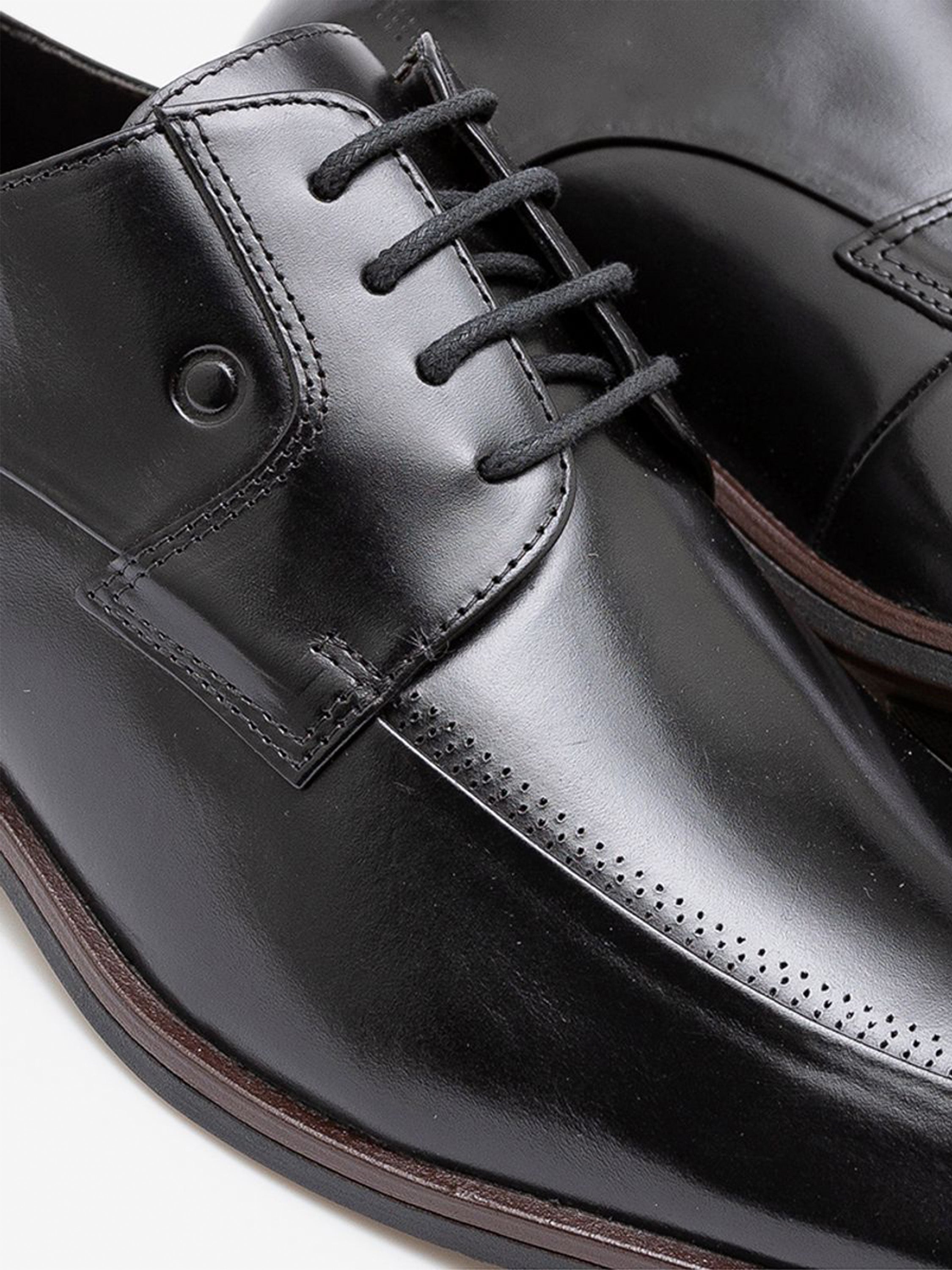 Democrata Men's Metropolitan Thompson Formal Shoes #color_Black