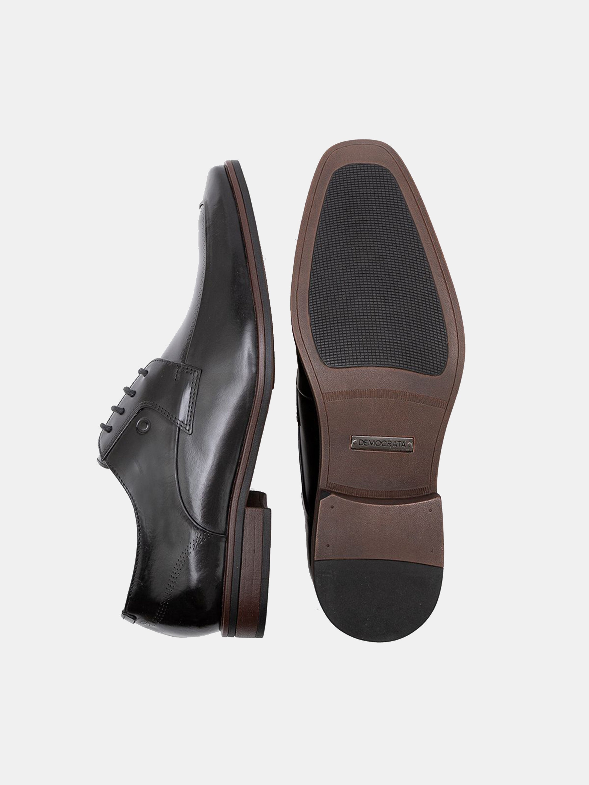 Democrata Men's Metropolitan Thompson Formal Shoes #color_Black