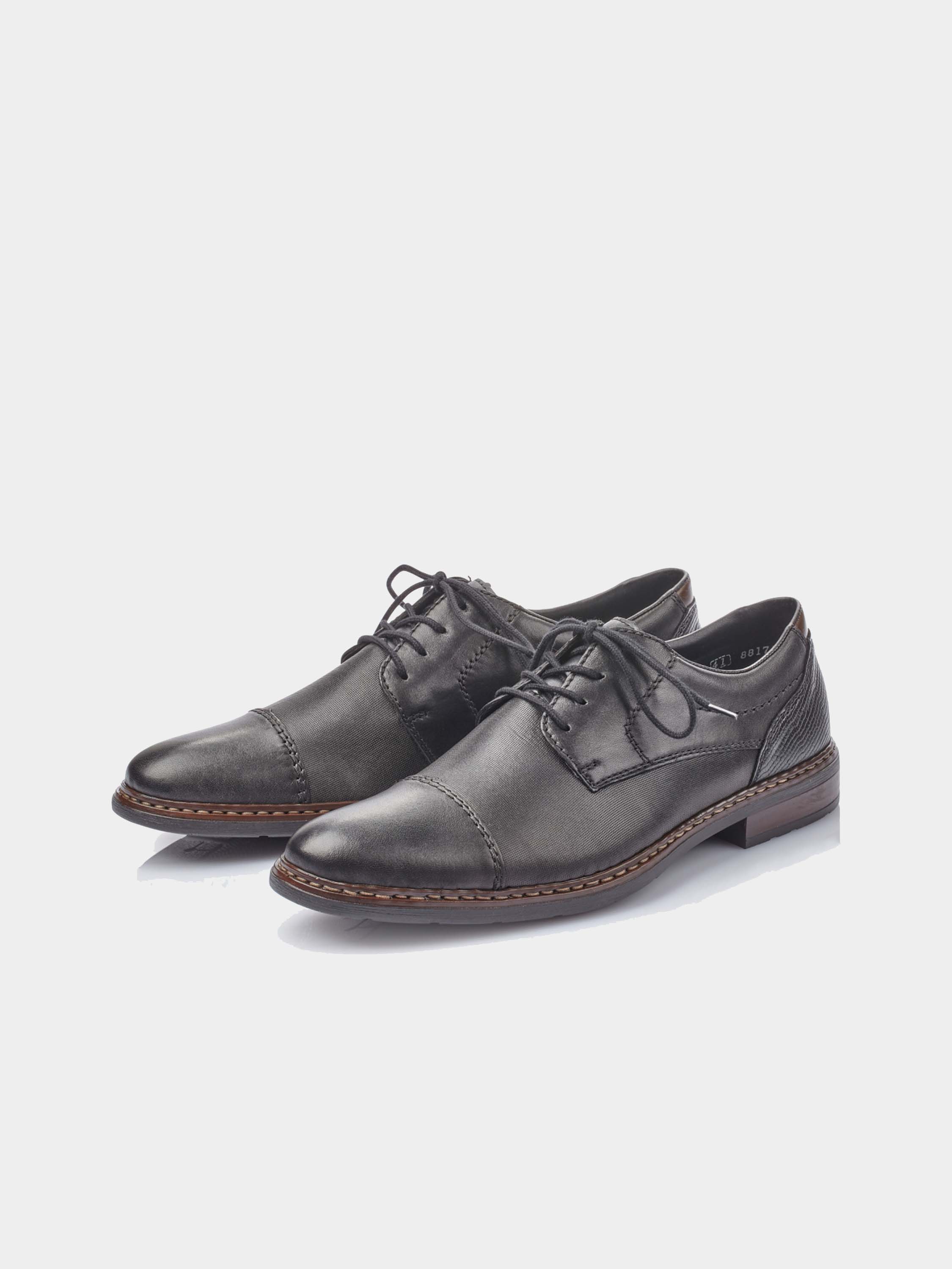 Rieker 11719 Men's Formal Shoes #color_Black