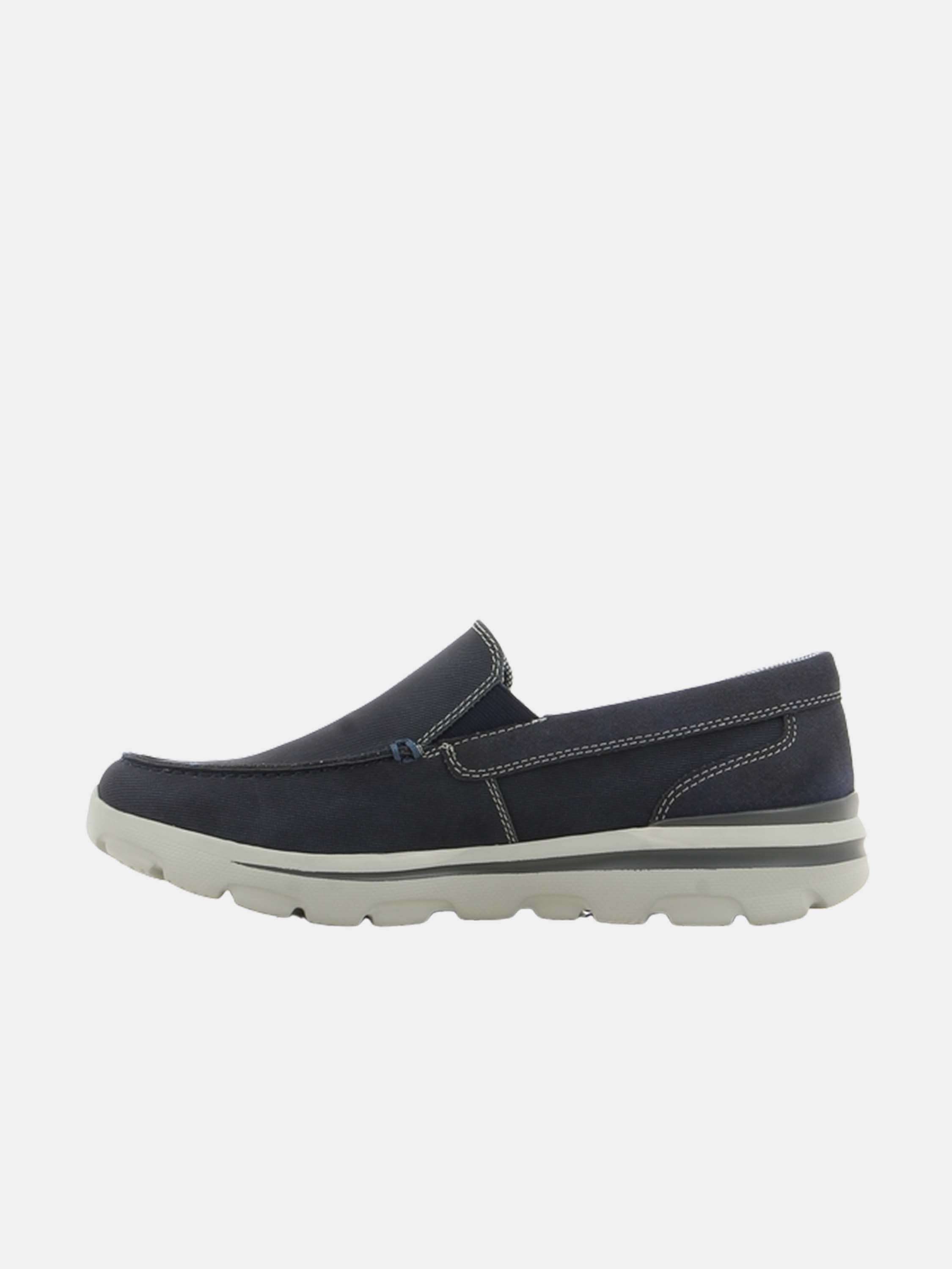 Sprox Men's Navy Slip On Shoes #color_Navy