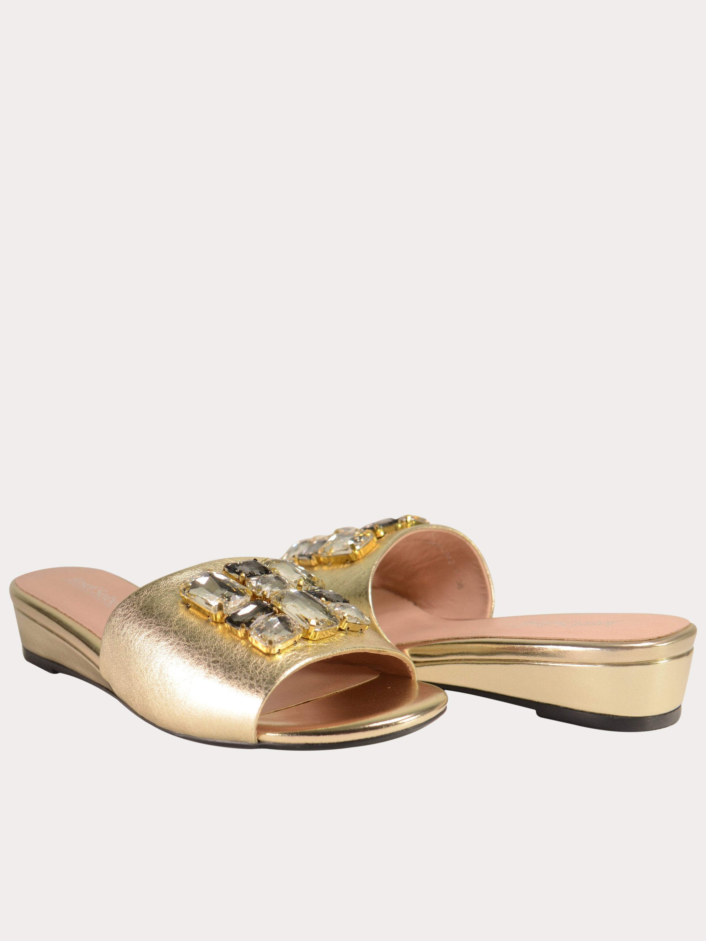 Josef Seibel Emerald Buckle Women Sandals #color_Gold
