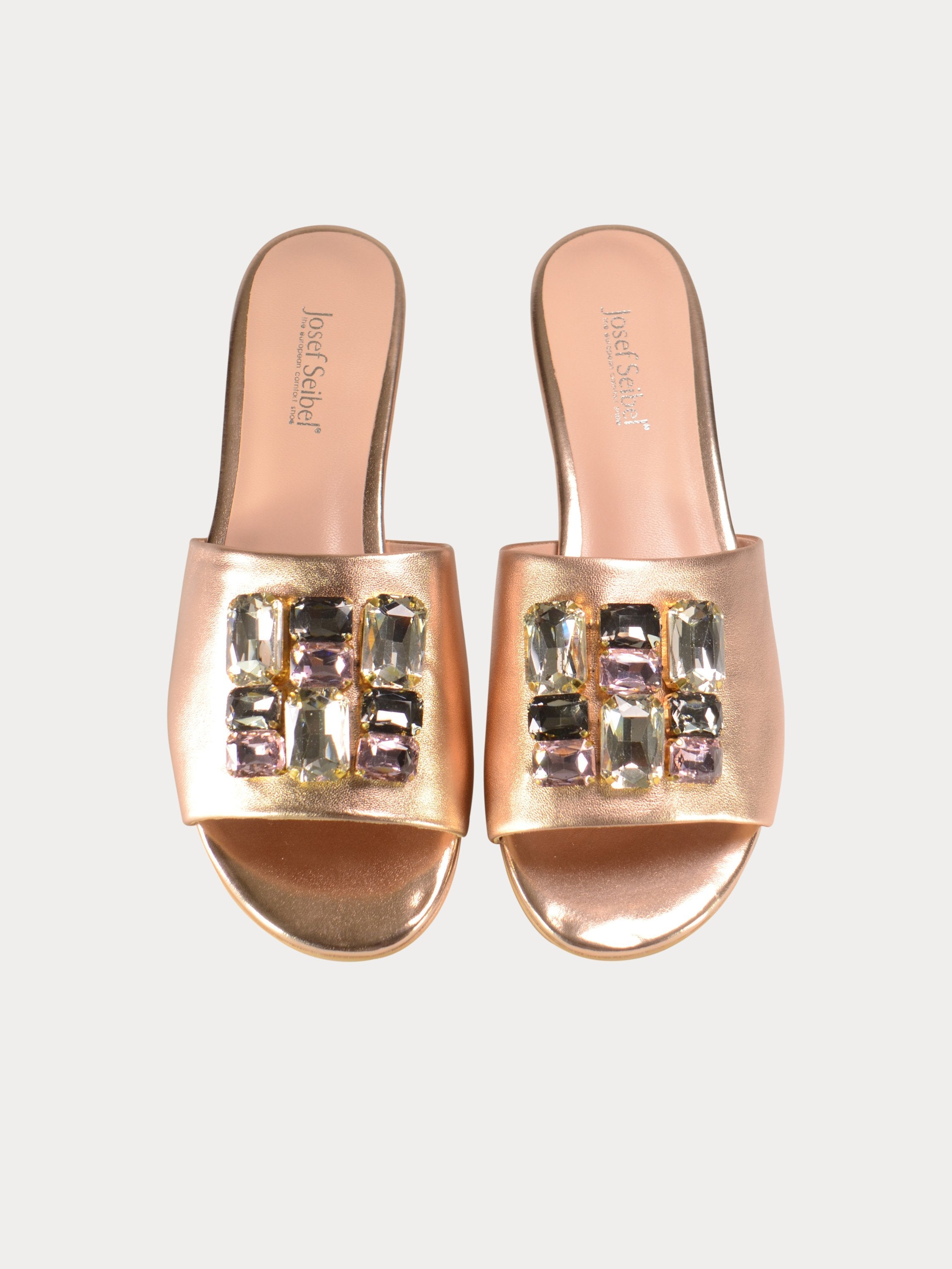Josef Seibel Emerald Buckle Women Sandals #color_Pink