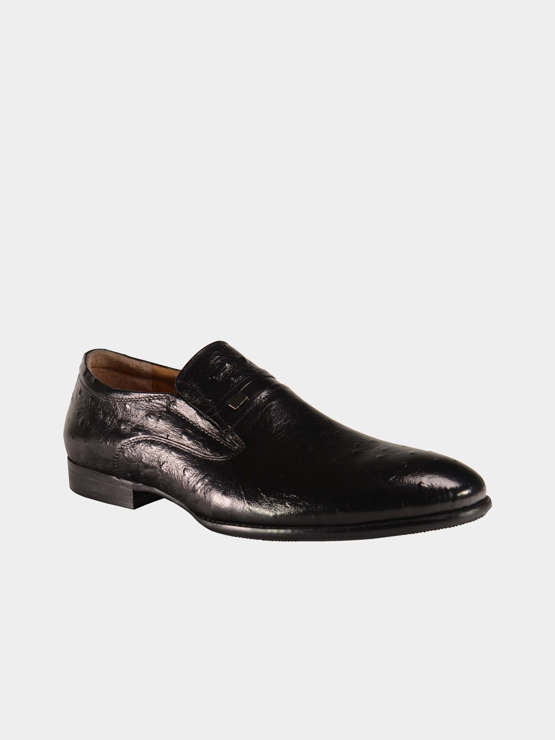 Josef Seibel Detail Formal Leather Shoes #color_Black