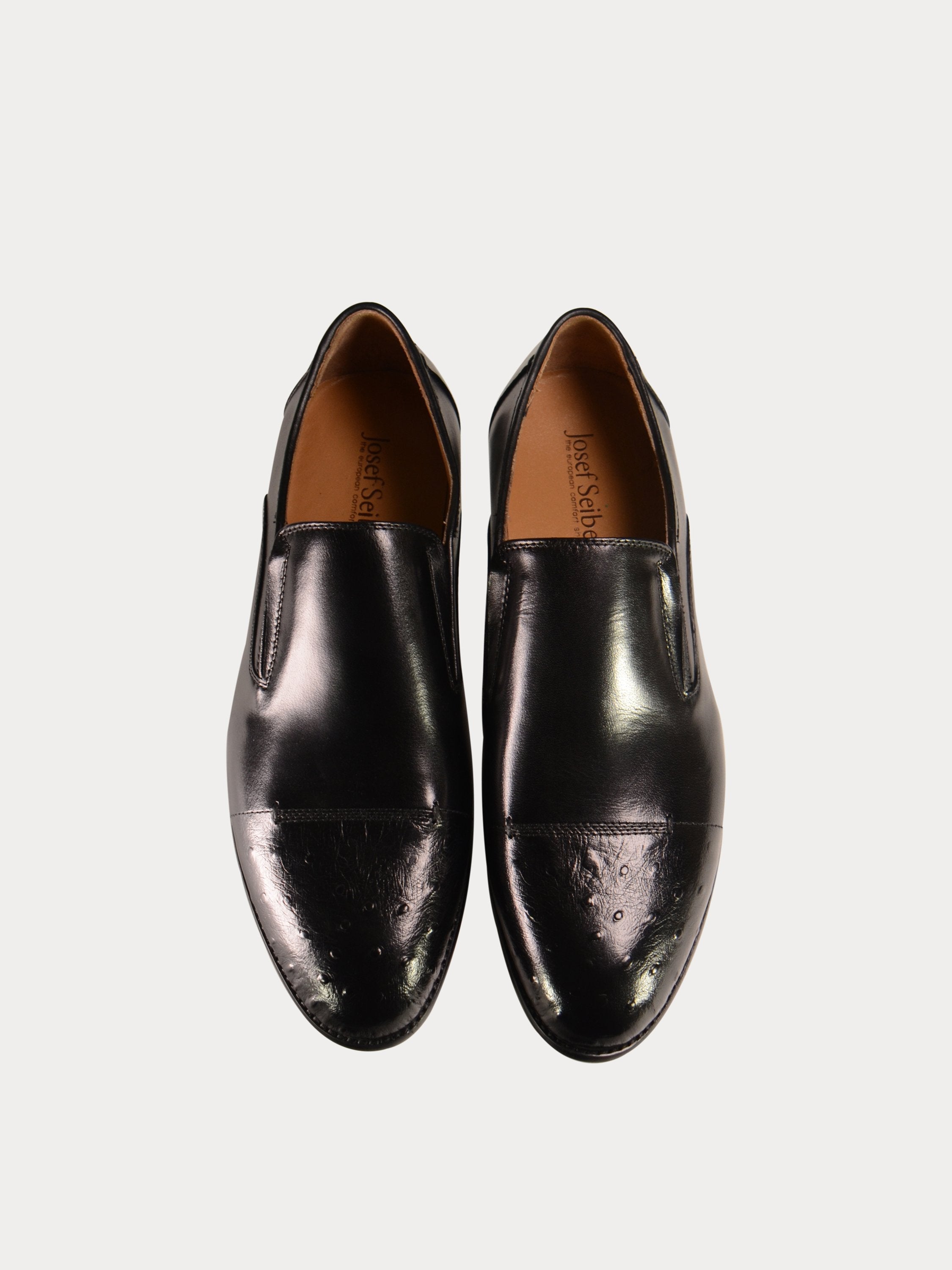Josef Seibel 85273 Formal Leather Shoes #color_Black