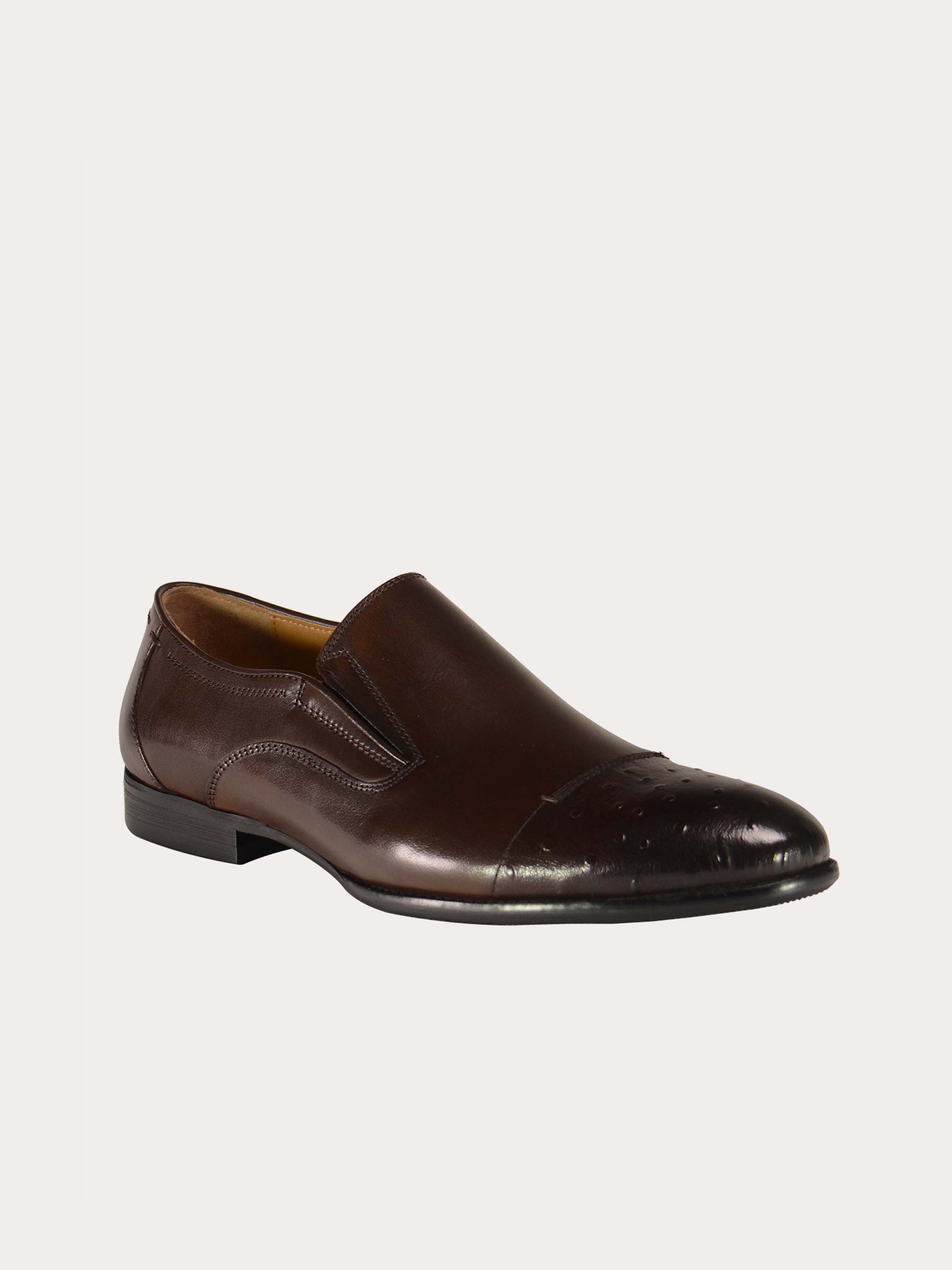 Josef Seibel 85273 Formal Leather Shoes #color_Brown