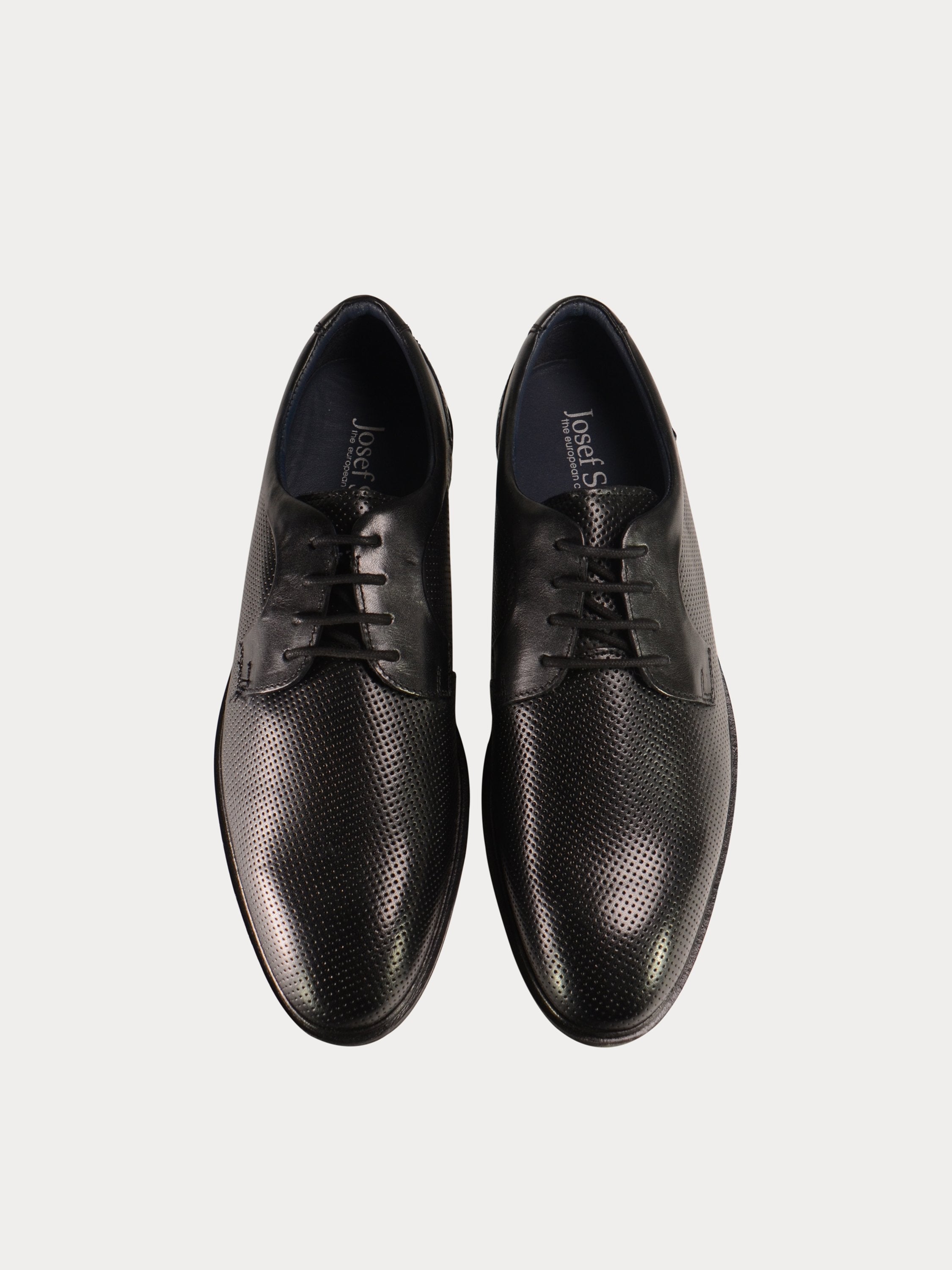 Josef Seibel Men's Jonathan 09 Formal Leather Shoes #color_Black