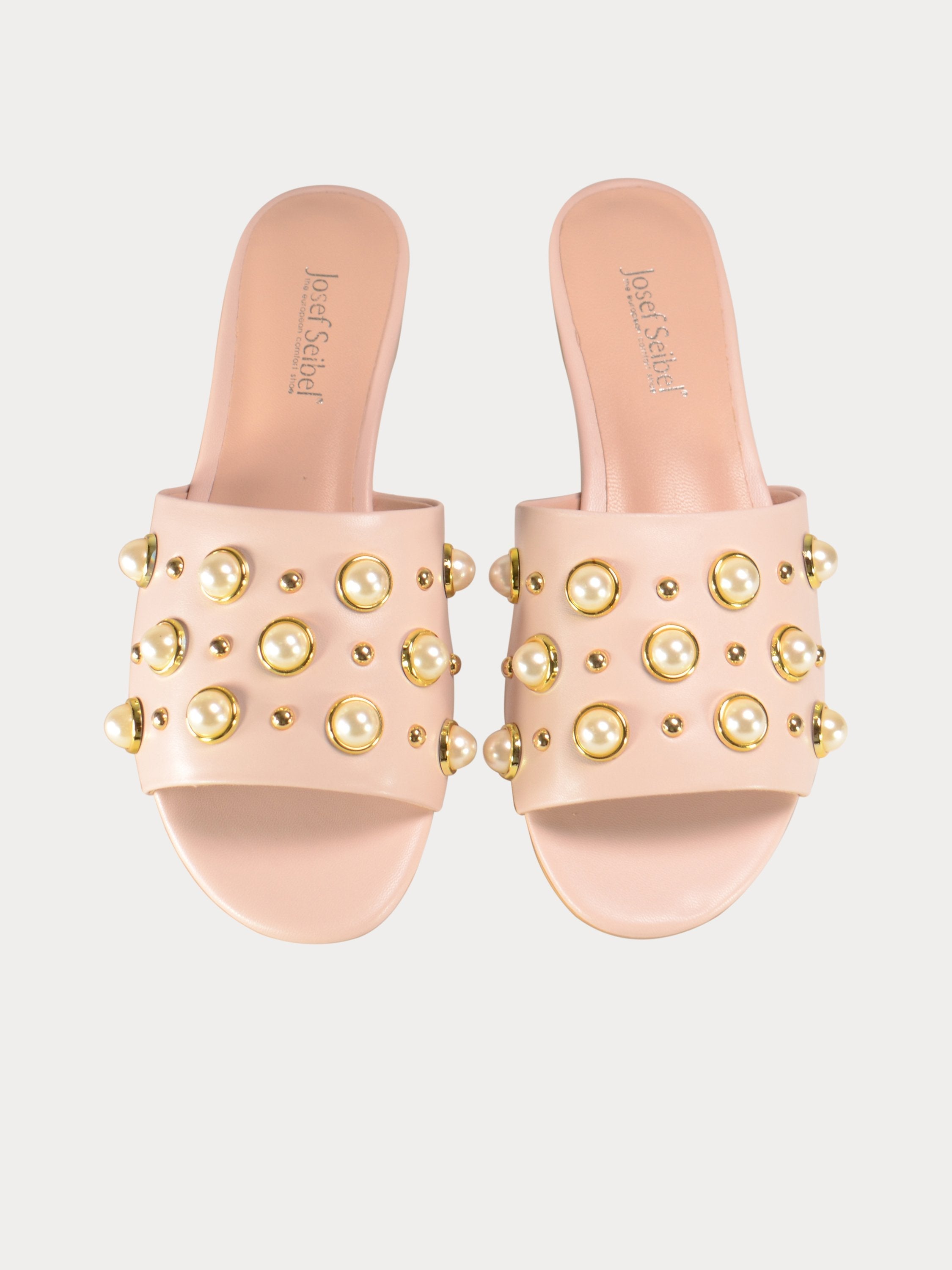 Josef Seibel Ornamental Pearl Sandals #color_Pink