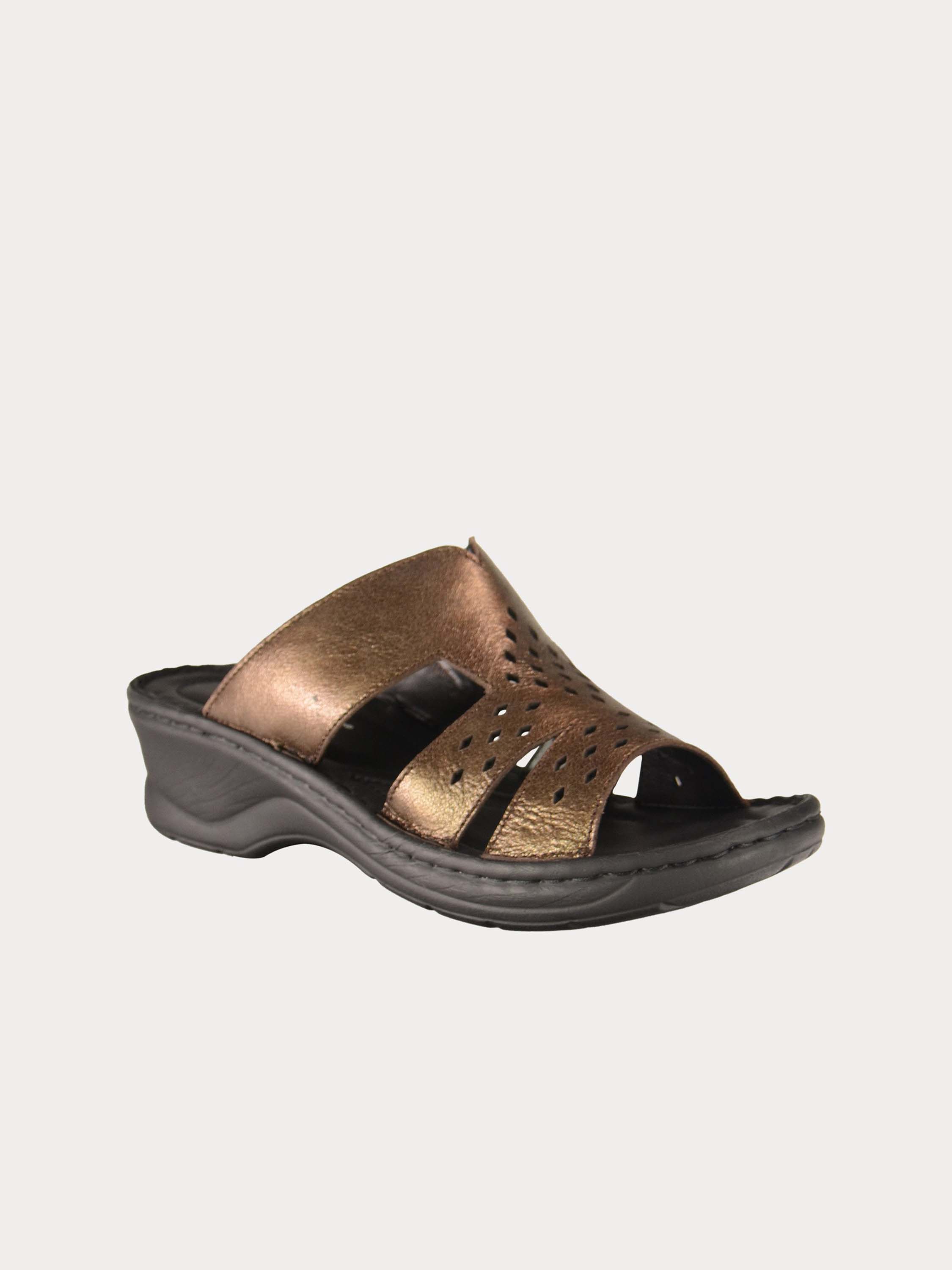 Josef Seibel Women Slider Casual Sandals #color_Brown