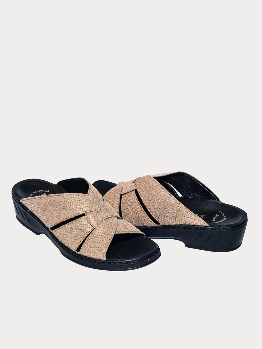 Josef Seibel Women Slider Sandals #color_Brown