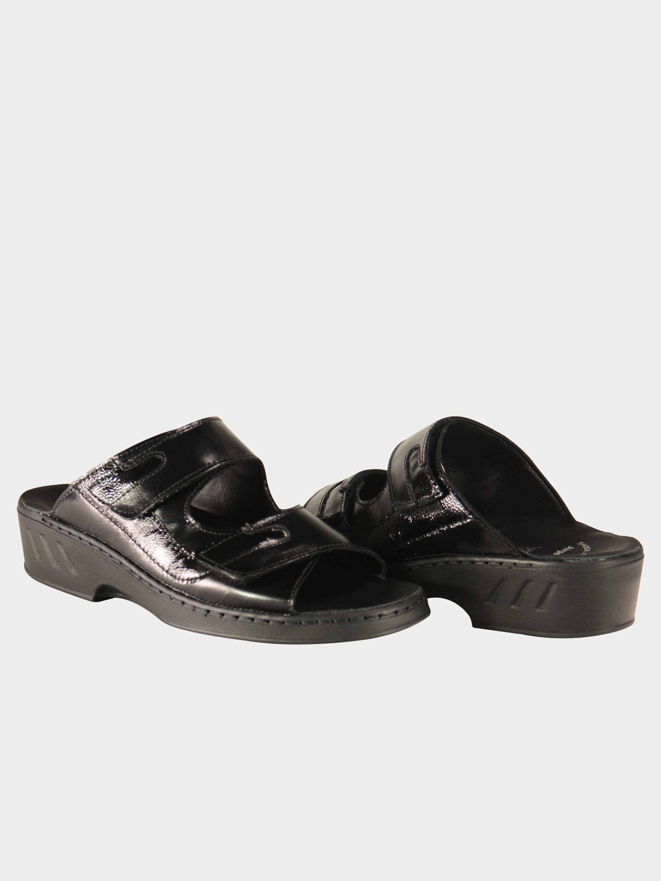 Josef Seibel Women's Casual Slider Sandals #color_Black